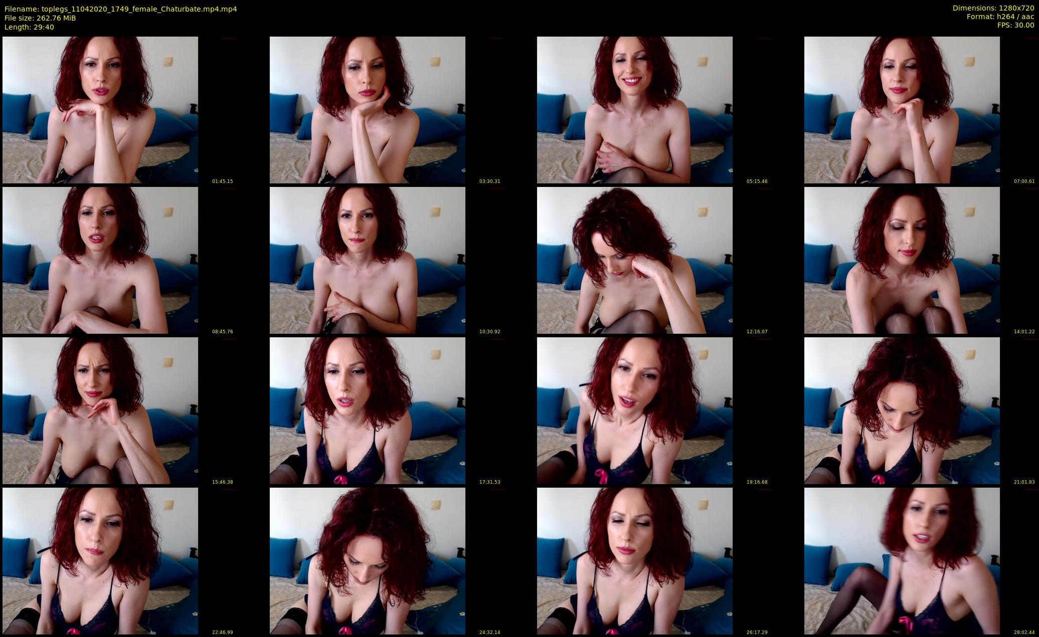 toplegs — 30 minute Chaturbate female cam show recording, 720p, Apr 11, 2020