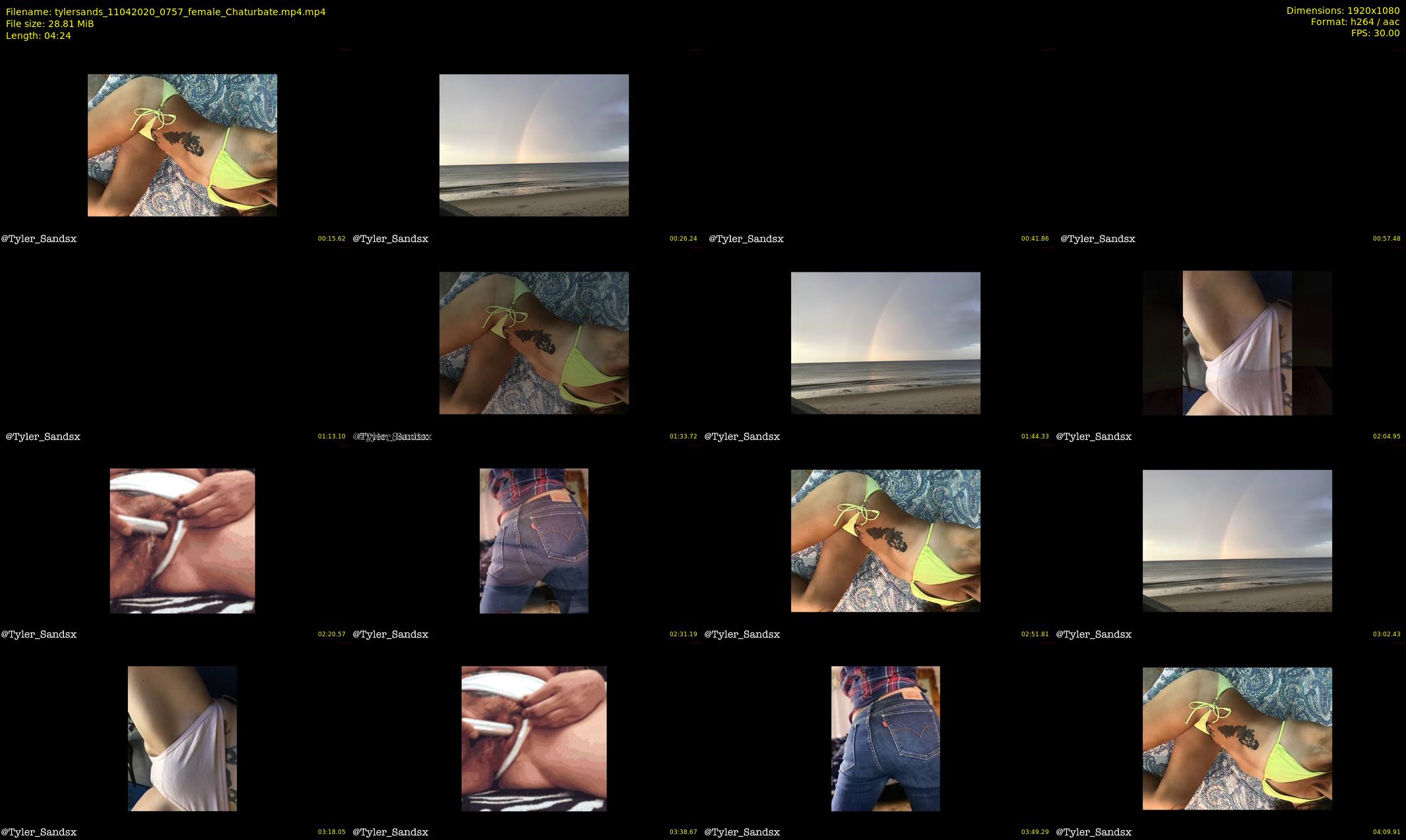 tylersands — 5 minute Chaturbate female cam show recording, 1080p, Apr 11, 2020