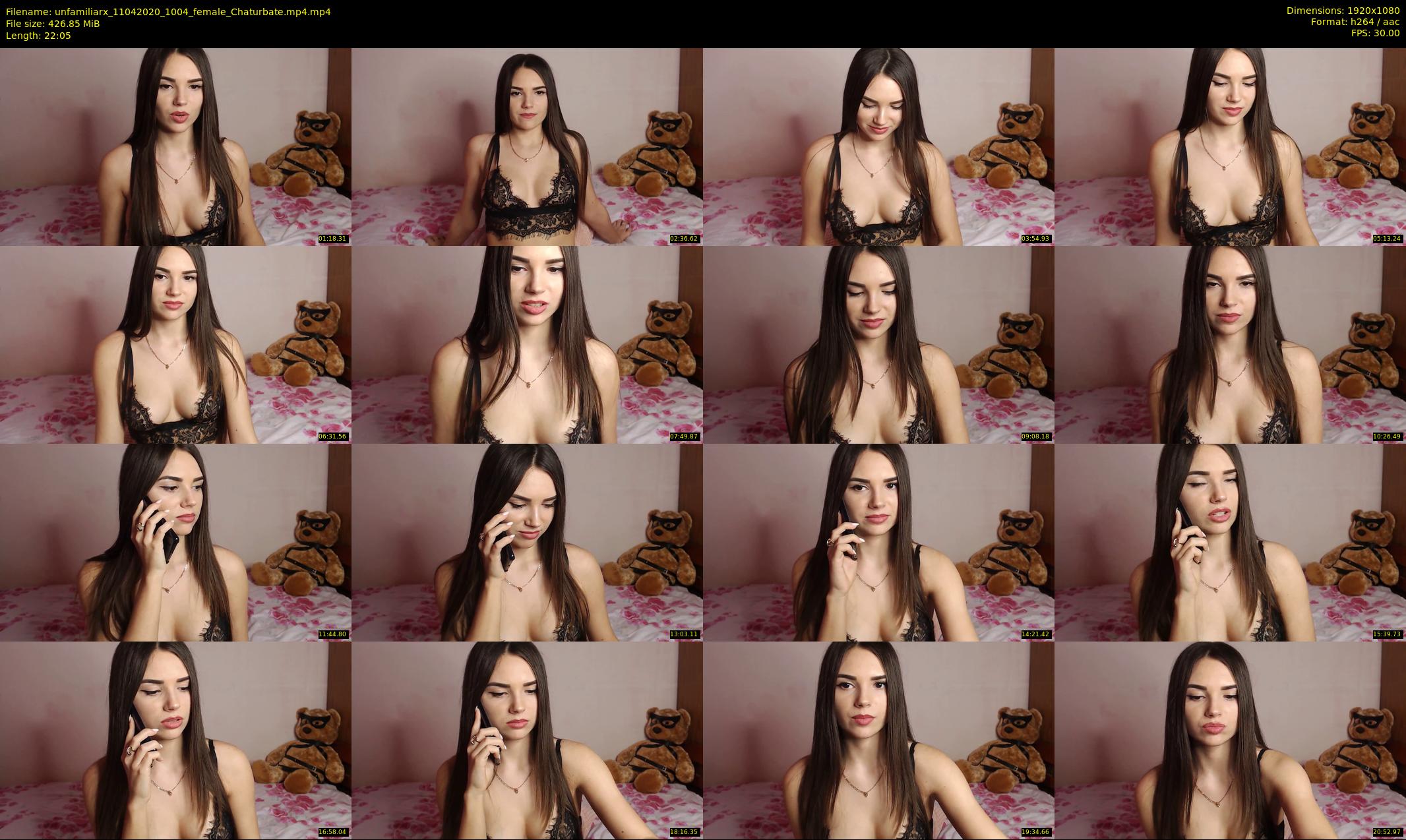 unfamiliarx — 23 minute Chaturbate female cam show recording, 1080p, Apr 11, 2020