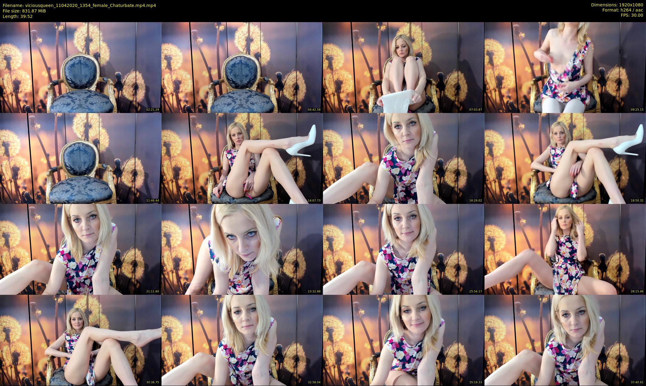viciousqueen — 40 minute Chaturbate female cam show recording, 1080p, Apr 11, 2020