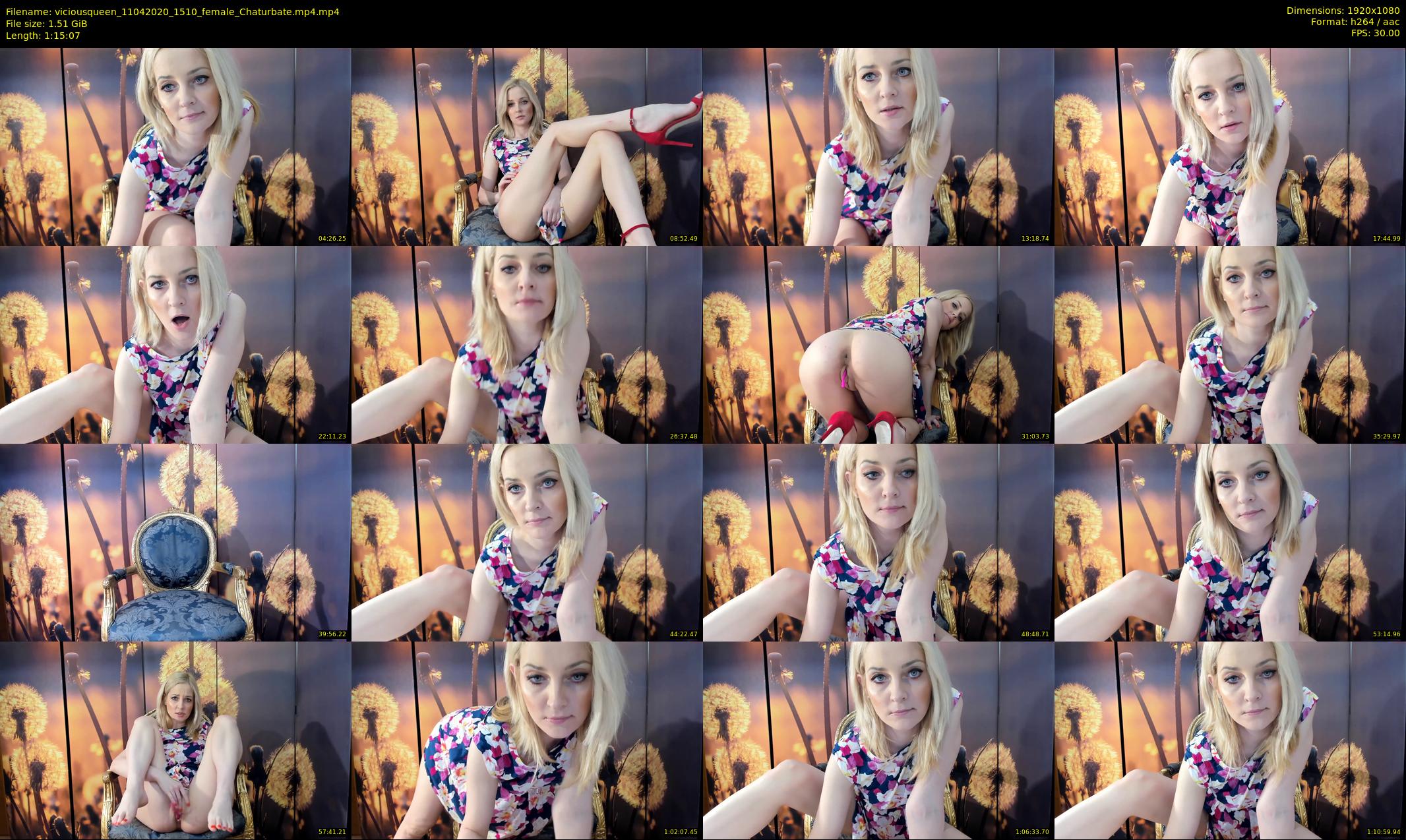 viciousqueen — 76 minute Chaturbate female cam show recording, 1080p, Apr 11, 2020