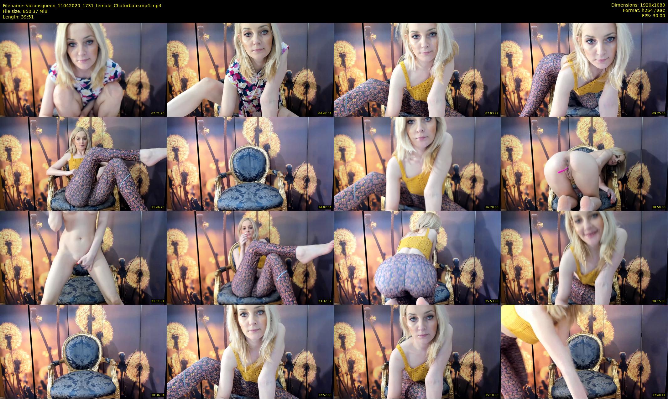 viciousqueen — 40 minute Chaturbate female cam show recording, 1080p, Apr 11, 2020