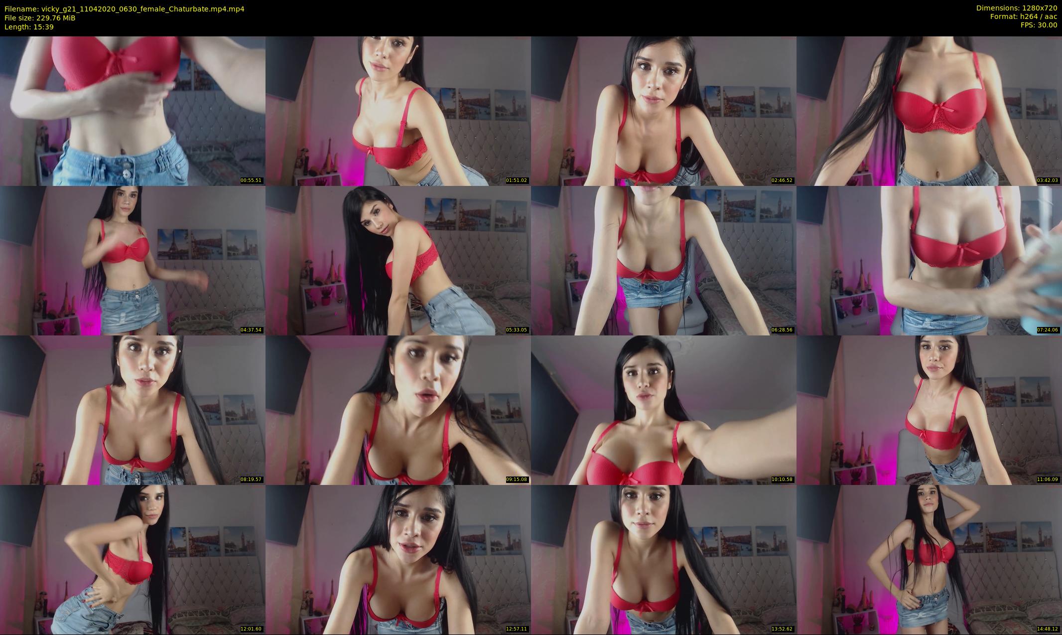 vicky_g21 — 16 minute Chaturbate female cam show recording, 720p, Apr 11, 2020