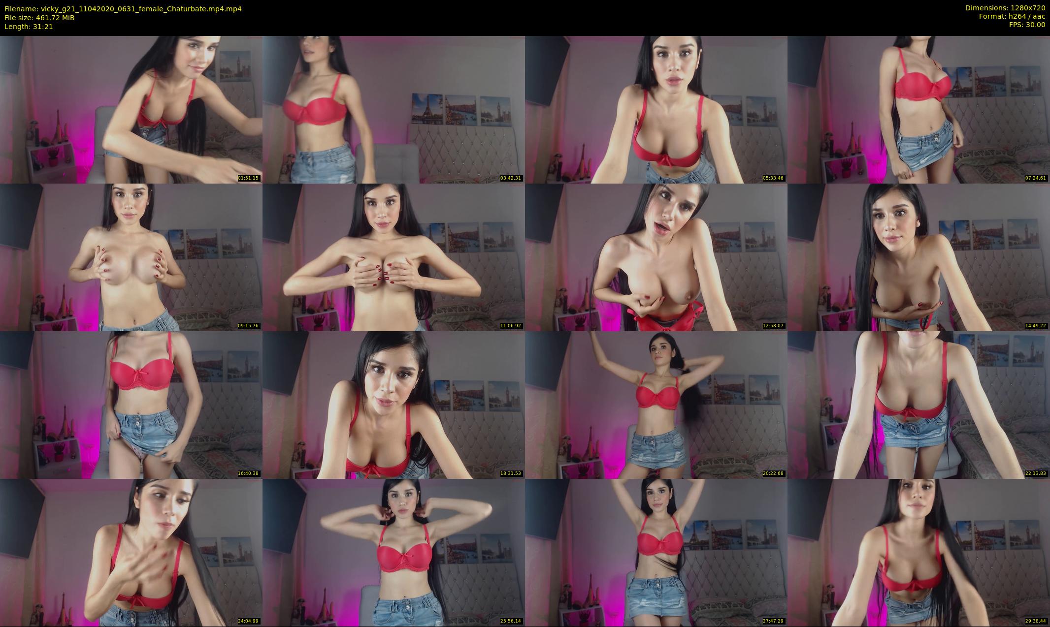 vicky_g21 — 32 minute Chaturbate female cam show recording, 720p, Apr 11, 2020