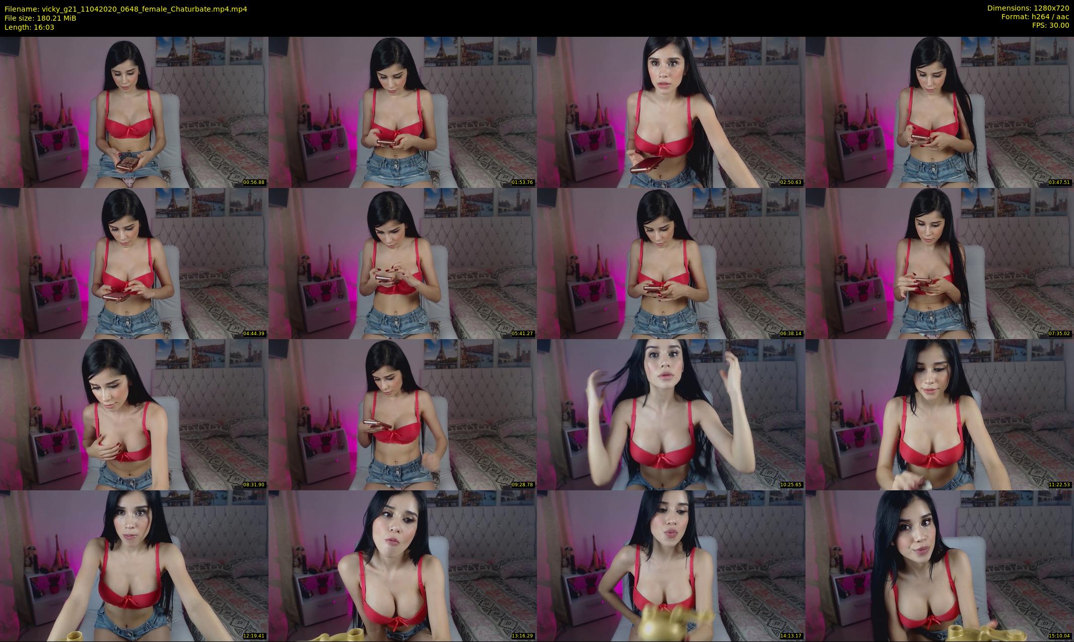 vicky_g21 — 17 minute Chaturbate female cam show recording, 720p, Apr 11, 2020