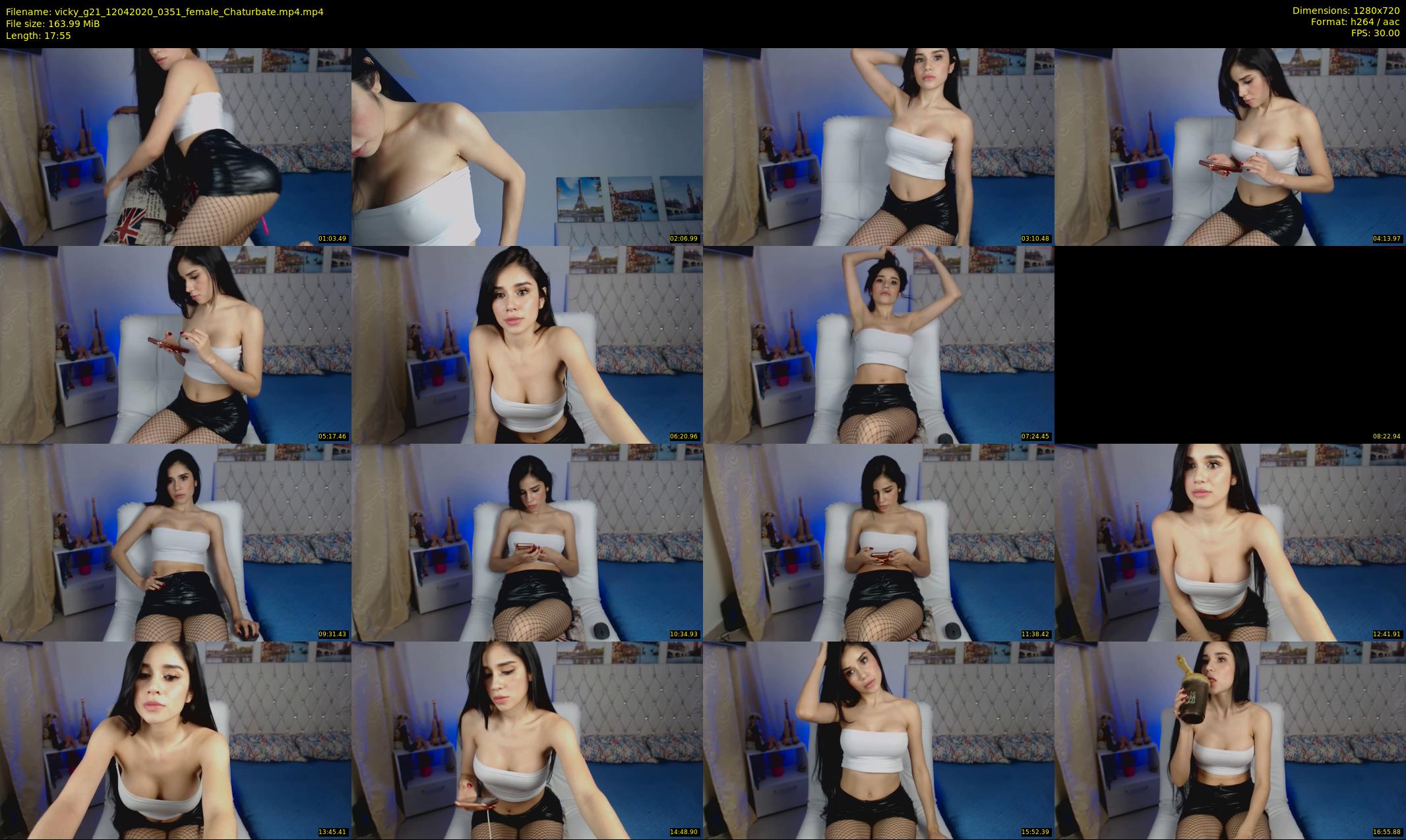 vicky_g21 — 18 minute Chaturbate female cam show recording, 720p, Apr 12, 2020