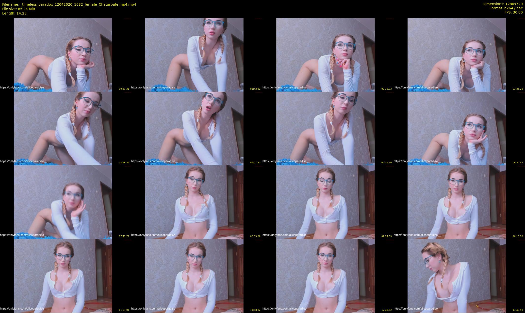 _timeless_paradox — 15 minute Chaturbate female cam show recording, 720p, Apr 12, 2020
