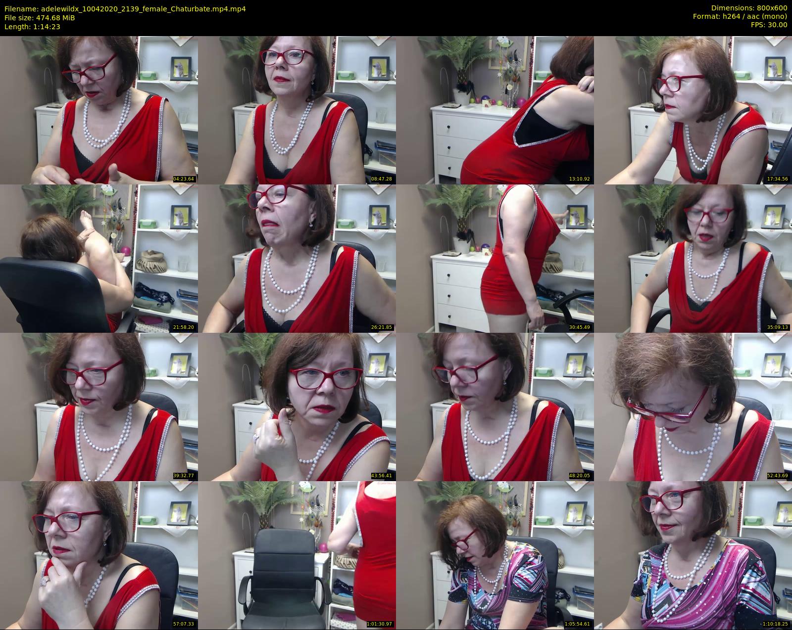 adelewildx — 75 minute Chaturbate female cam show recording, 480p, Apr 10, 2020