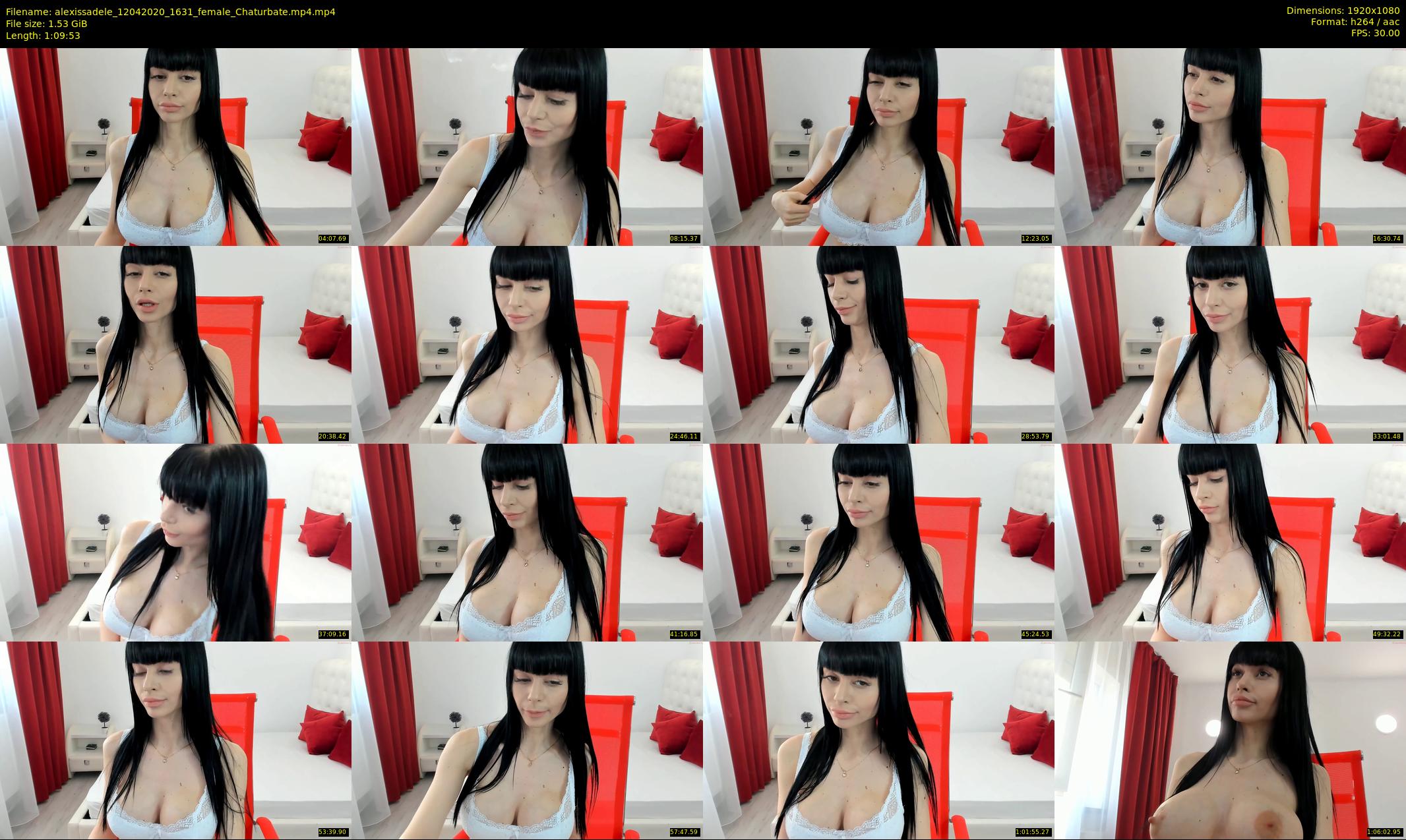 alexissadele — 70 minute Chaturbate female cam show recording, 1080p, Apr 12, 2020