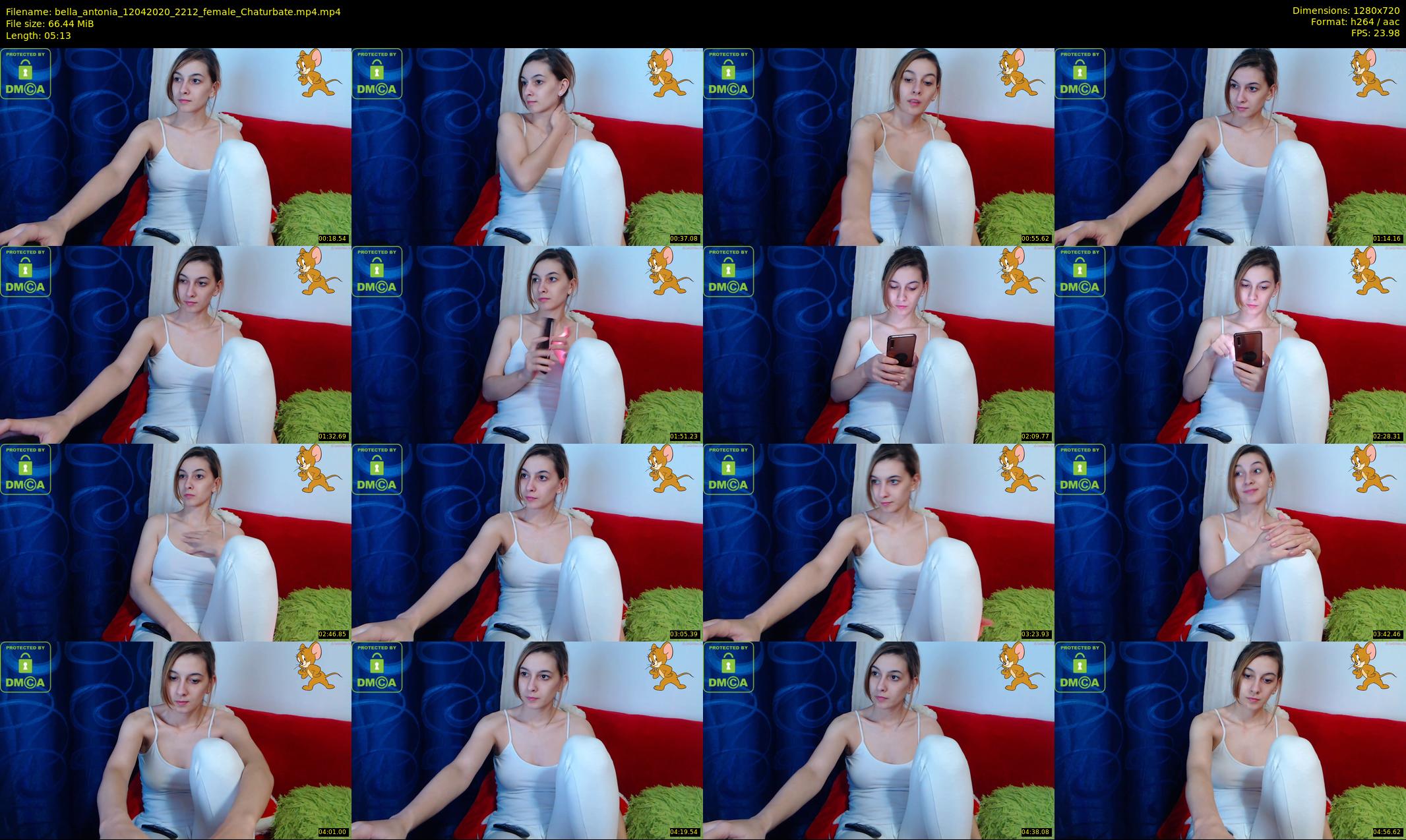 bella_antonia — 6 minute Chaturbate female cam show recording, 720p, Apr 12, 2020