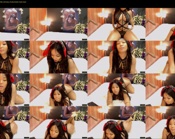 blackchiina — 17 minute Chaturbate female cam show recording, 720p, Apr 12, 2020