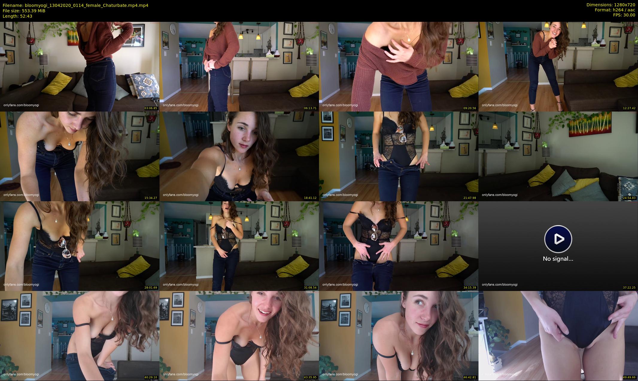 bloomyogi — 53 minute Chaturbate female cam show recording, 720p, Apr 13, 2020