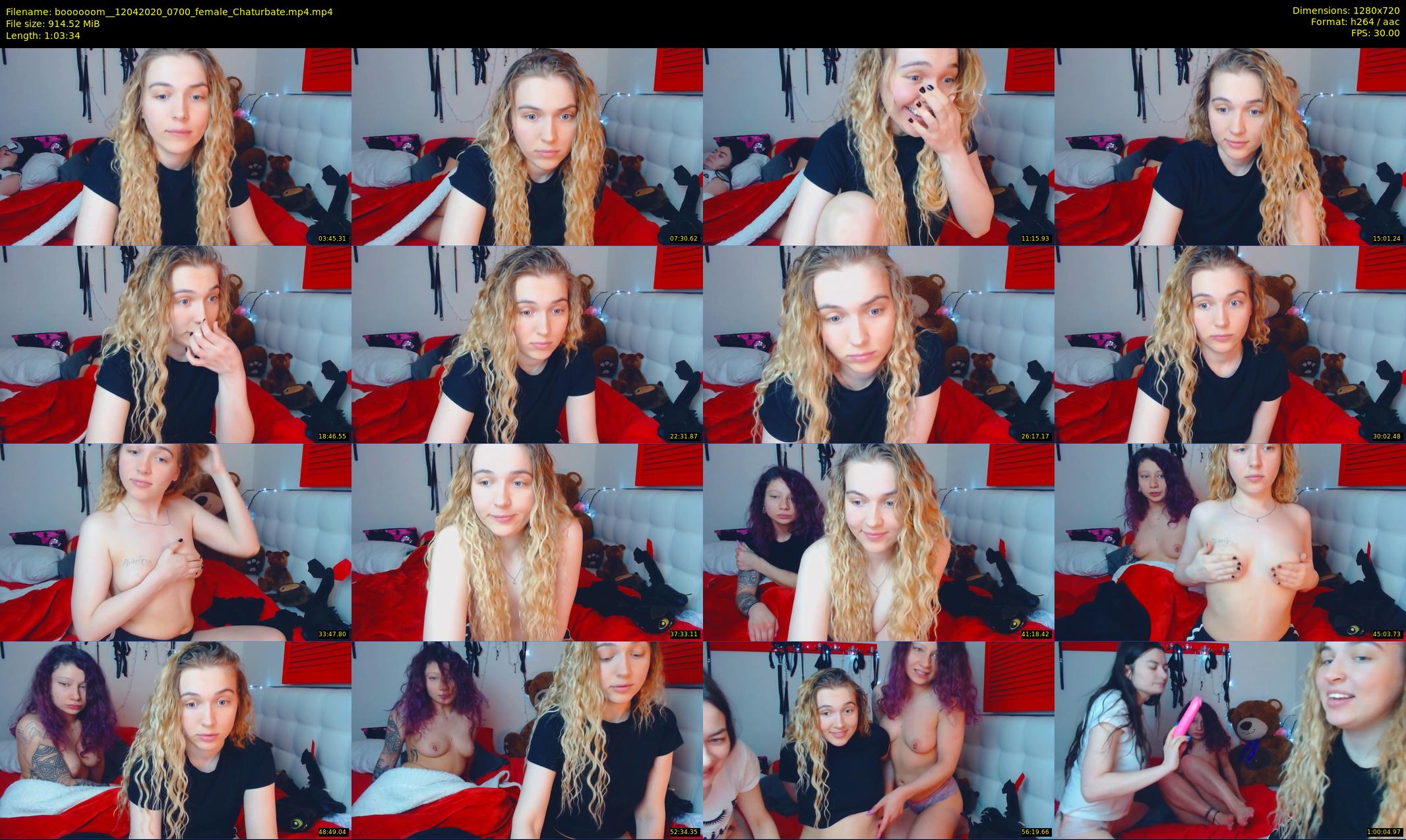 boooooom_ — 64 minute Chaturbate female cam show recording, 720p, Apr 12, 2020