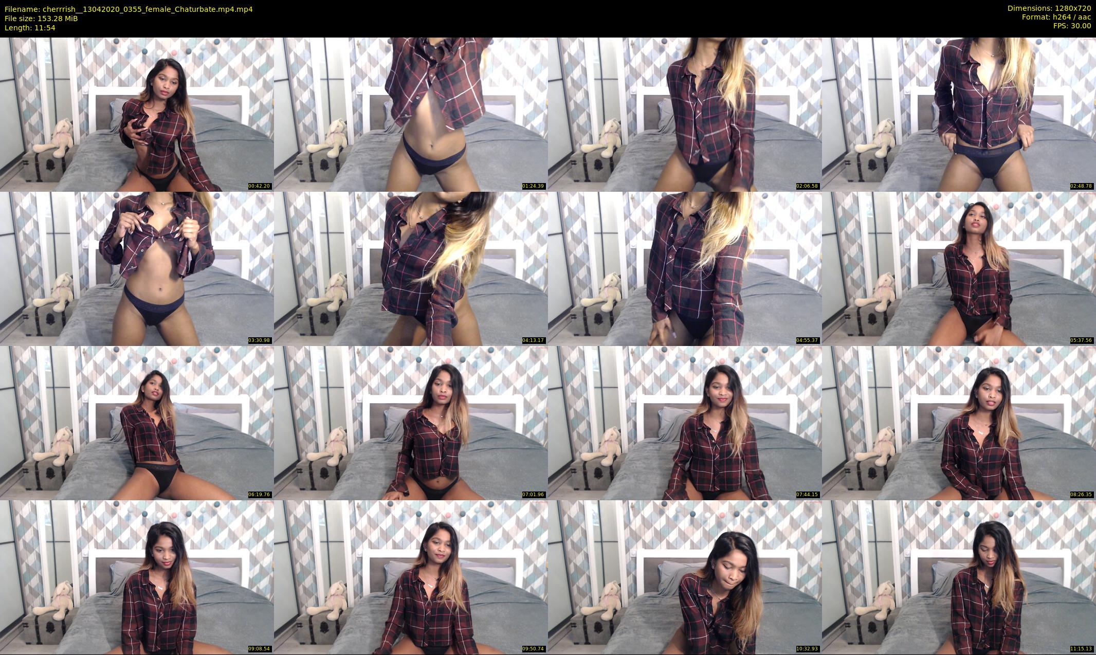 cherrrish_ — 12 minute Chaturbate female cam show recording, 720p, Apr 13, 2020
