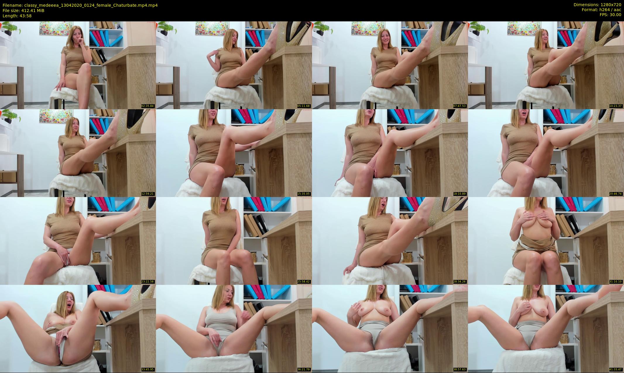 classy_medeeea — 44 minute Chaturbate female cam show recording, 720p, Apr 13, 2020