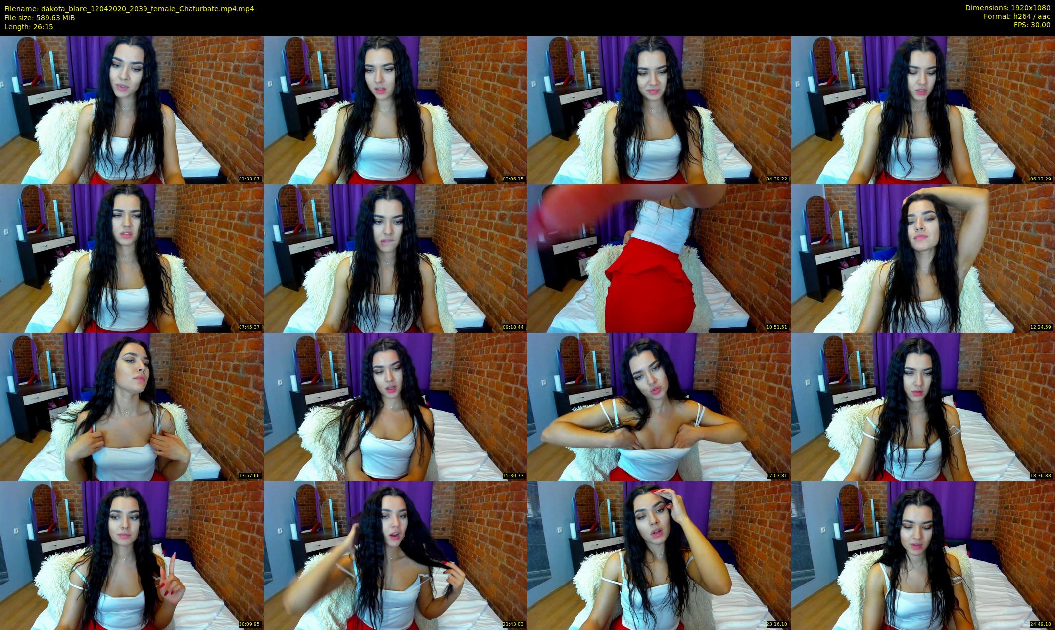 dakota_blare — 27 minute Chaturbate female cam show recording, 1080p, Apr 12, 2020