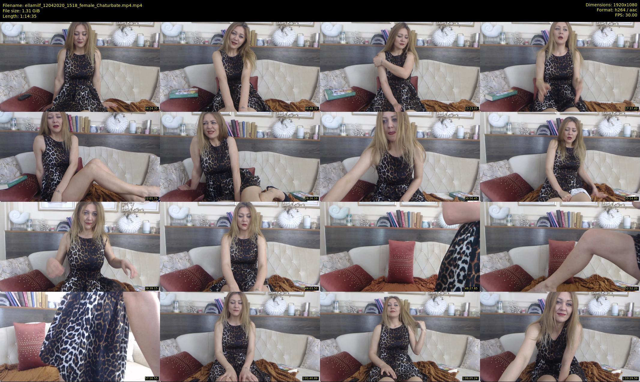 ellamilf — 75 minute Chaturbate female cam show recording, 1080p, Apr 12, 2020