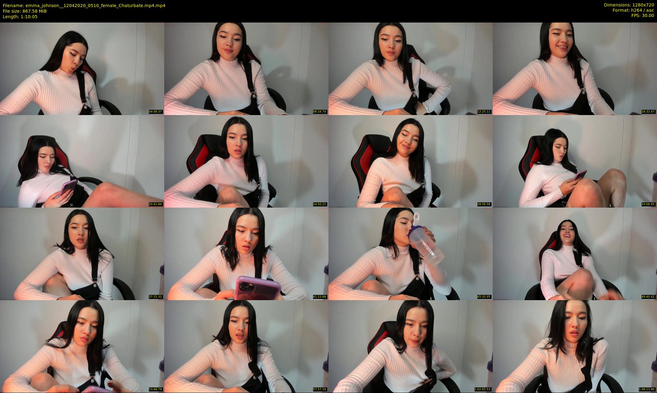 emma_johnson_ — 71 minute Chaturbate female cam show recording, 720p, Apr 12, 2020