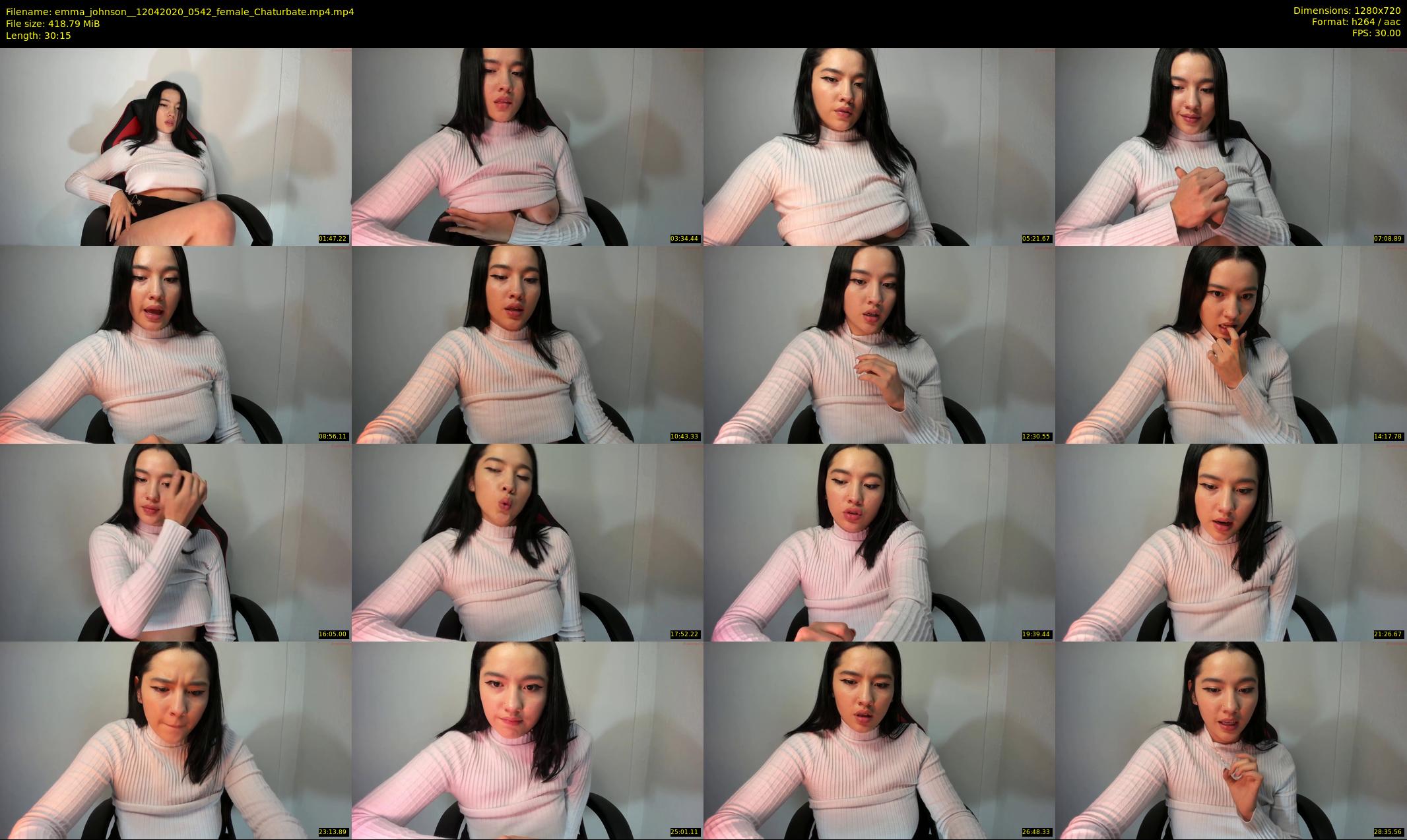 emma_johnson_ — 31 minute Chaturbate female cam show recording, 720p, Apr 12, 2020