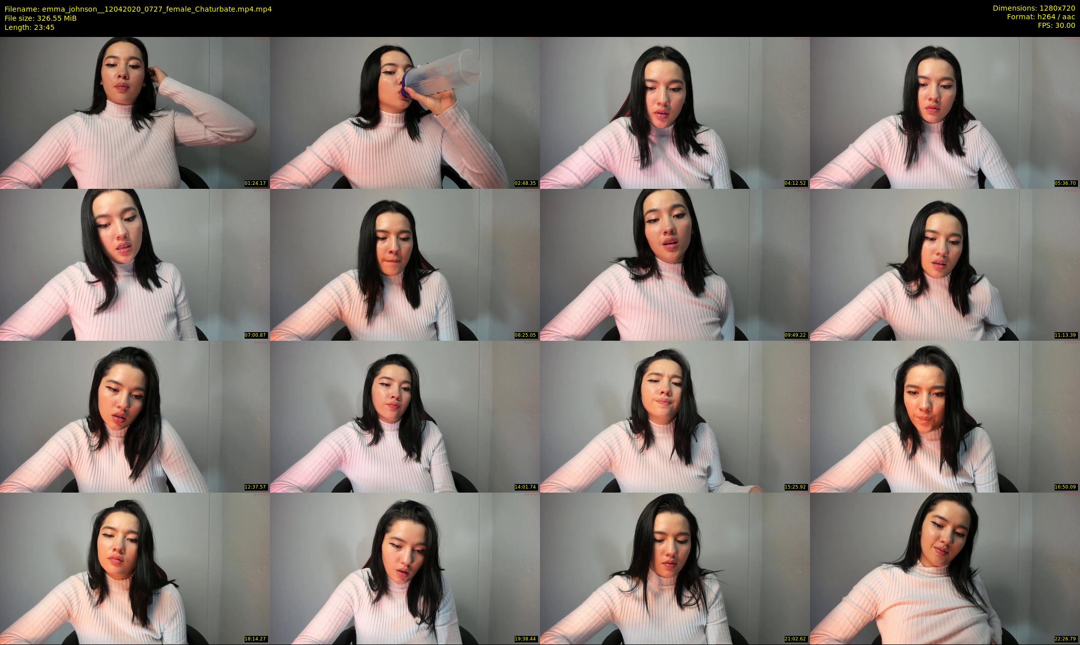 emma_johnson_ — 24 minute Chaturbate female cam show recording, 720p, Apr 12, 2020