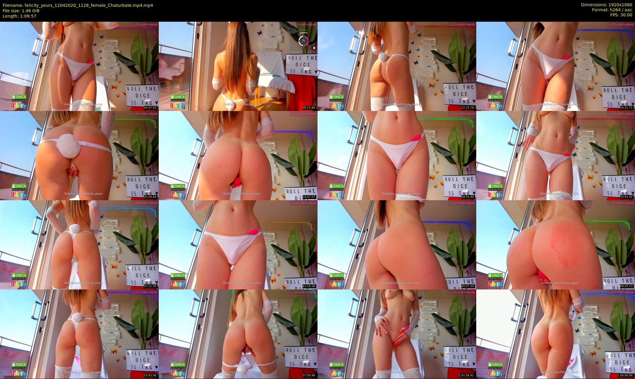 felicity_yours — 70 minute Chaturbate female cam show recording, 1080p, Apr 12, 2020
