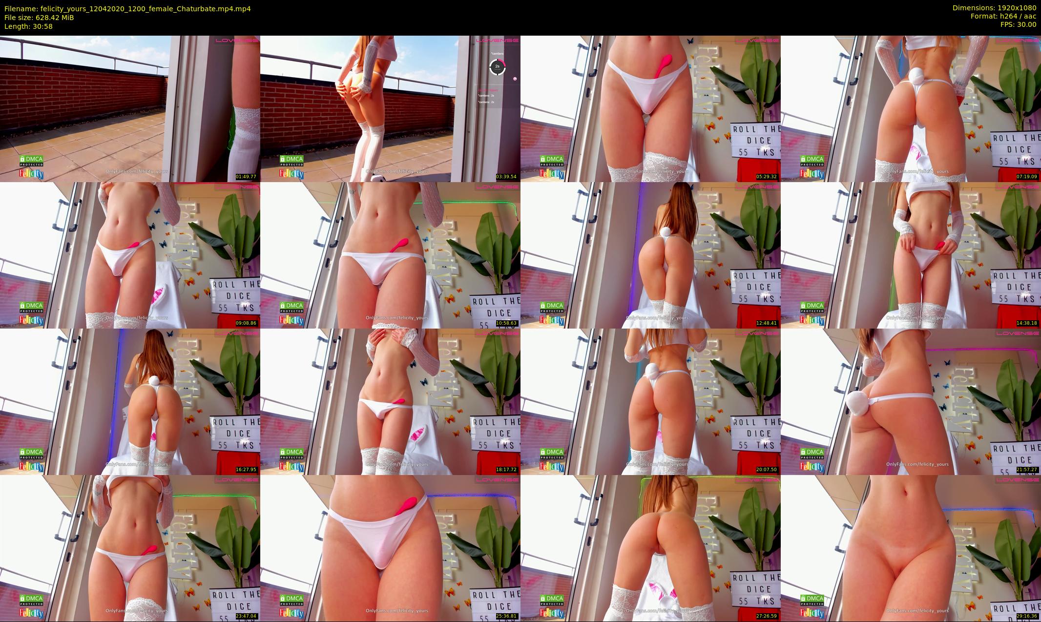 felicity_yours — 31 minute Chaturbate female cam show recording, 1080p, Apr 12, 2020