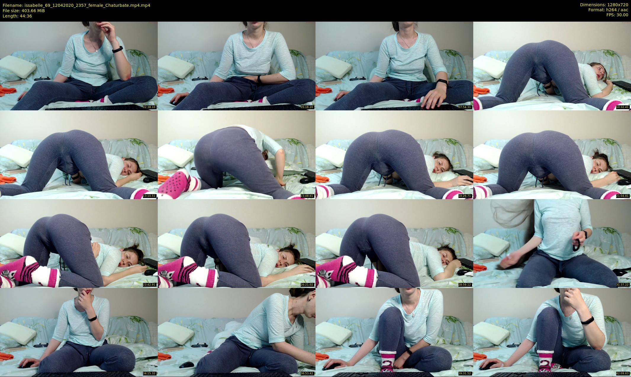issabelle_69 — 45 minute Chaturbate couple cam show recording, 720p, Apr 12, 2020