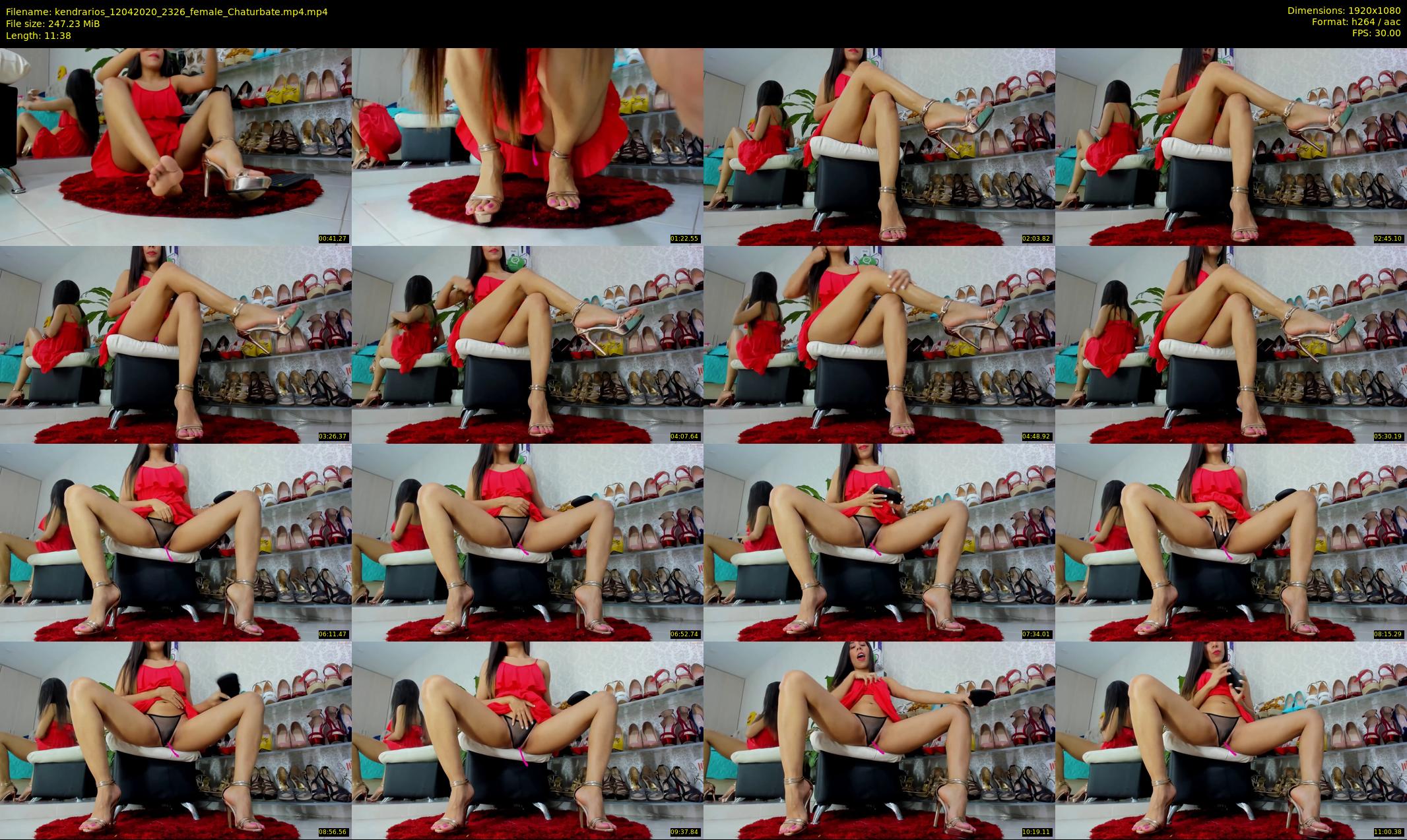 kendrarios — 12 minute Chaturbate female cam show recording, 1080p, Apr 12, 2020