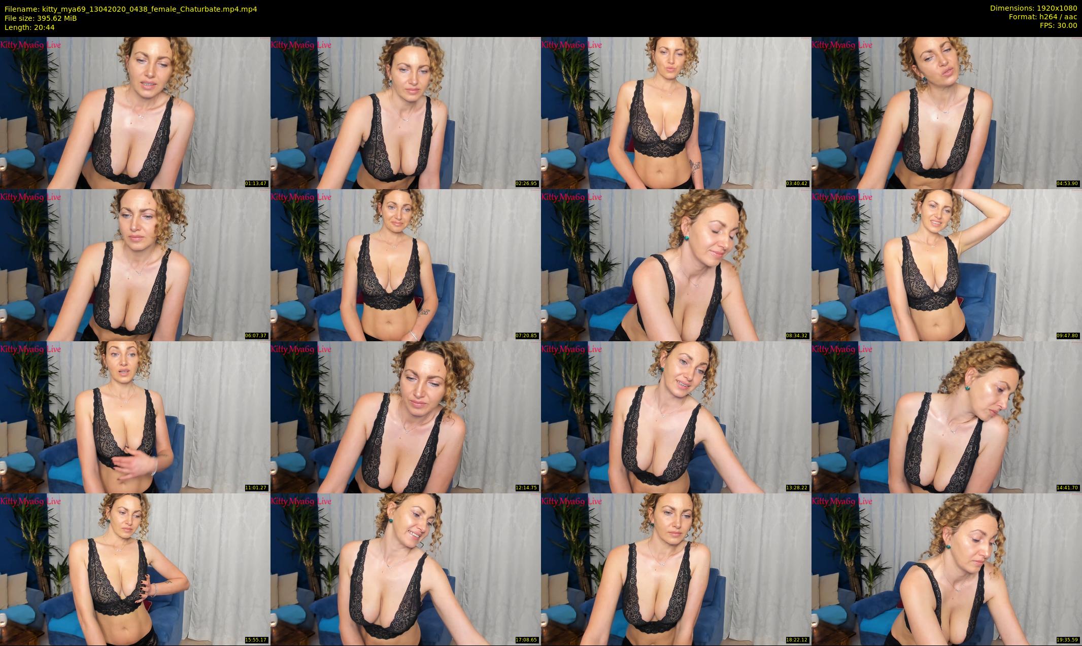 kitty_mya69 — 21 minute Chaturbate female cam show recording, 1080p, Apr 13, 2020