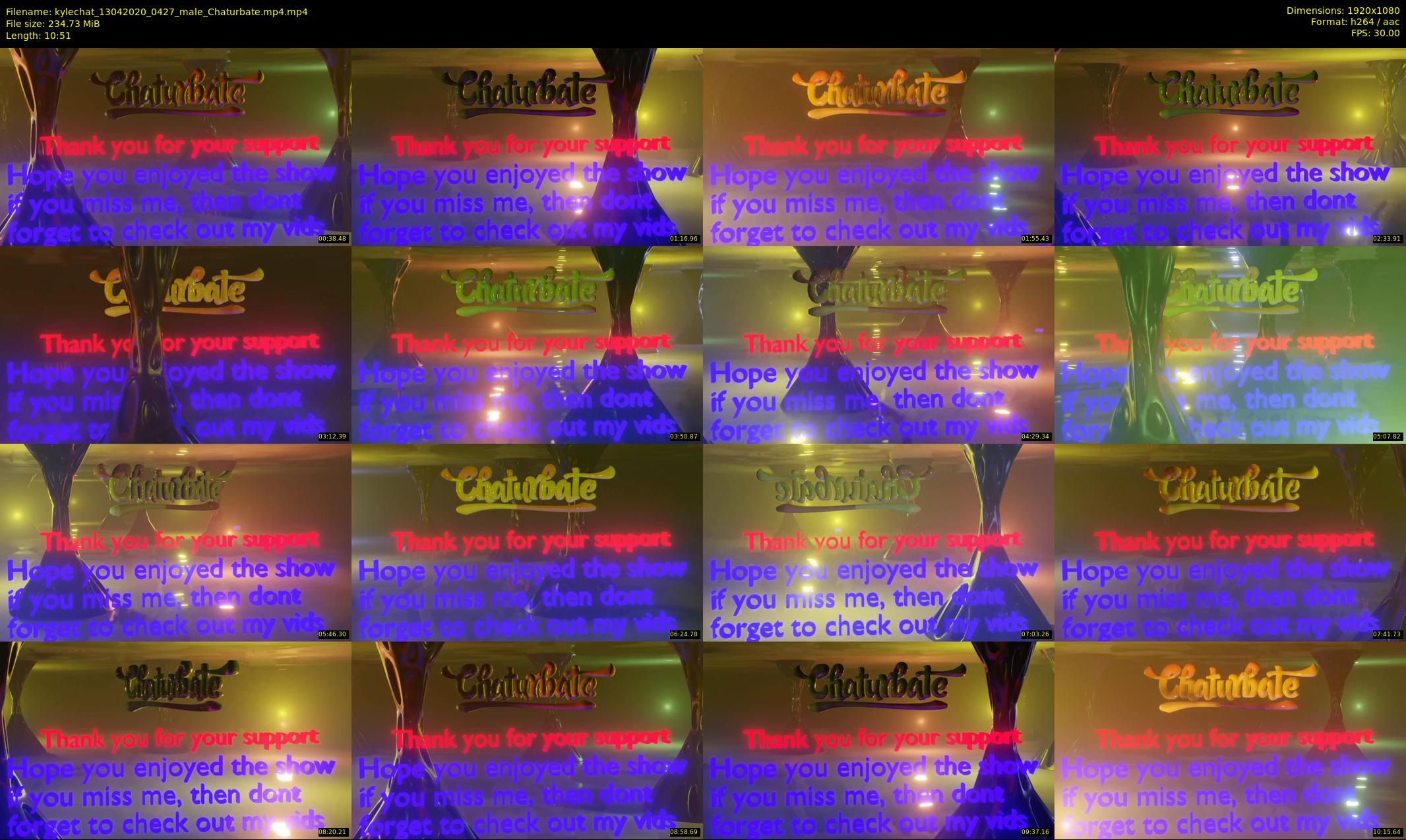 kylechat — 11 minute Chaturbate male cam show recording, 1080p, Apr 13, 2020