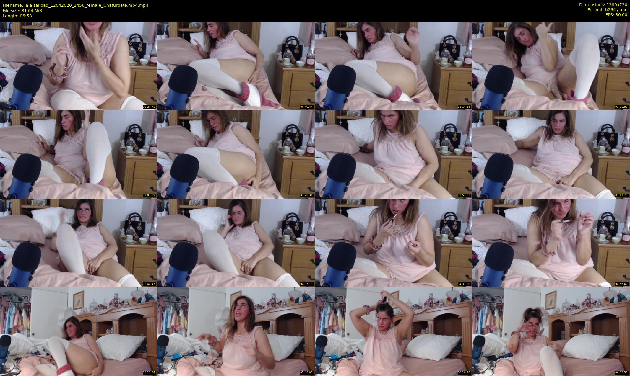 lalaisallbad — 7 minute Chaturbate female cam show recording, 720p, Apr 12, 2020