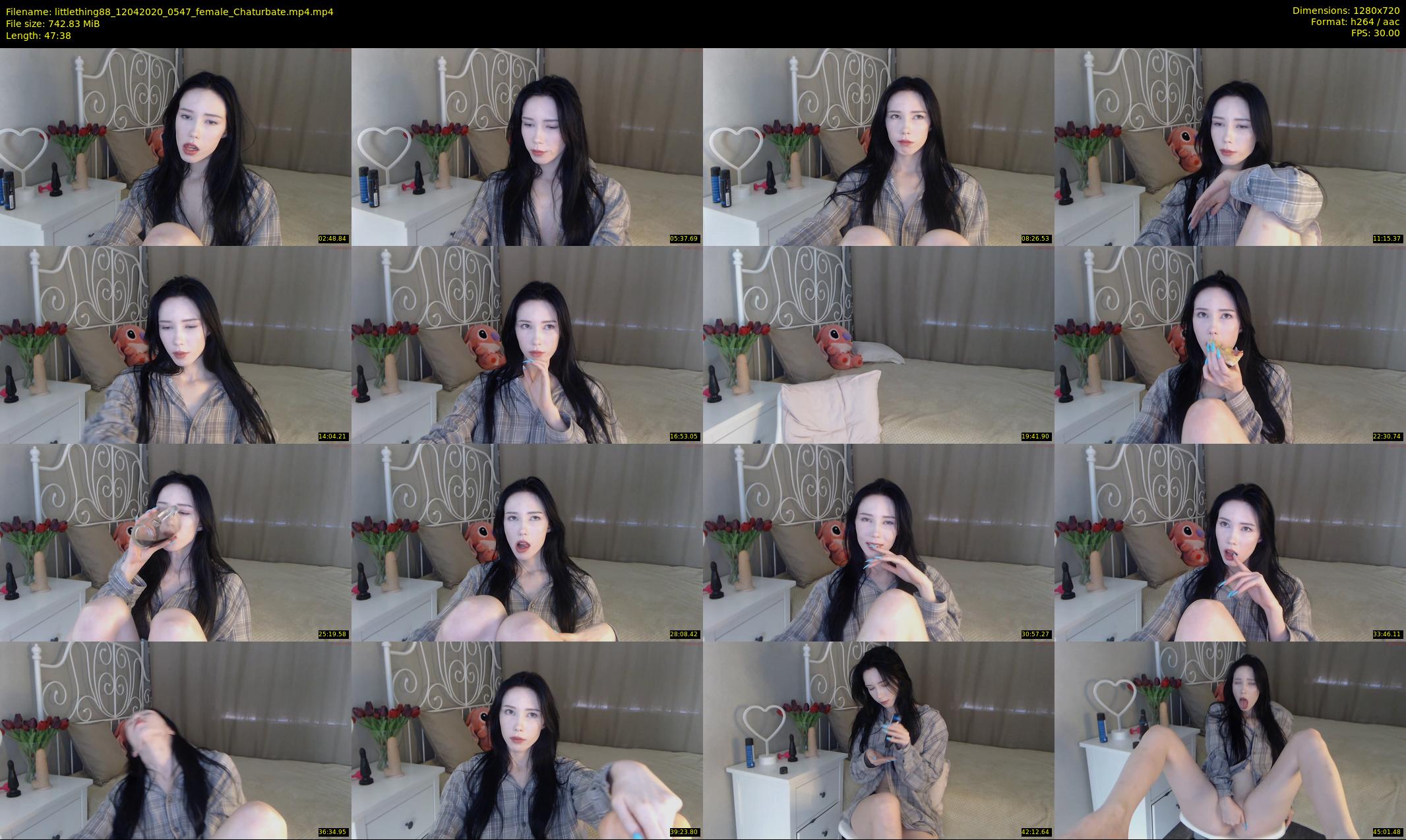 littlething88 — 48 minute Chaturbate female cam show recording, 720p, Apr 12, 2020