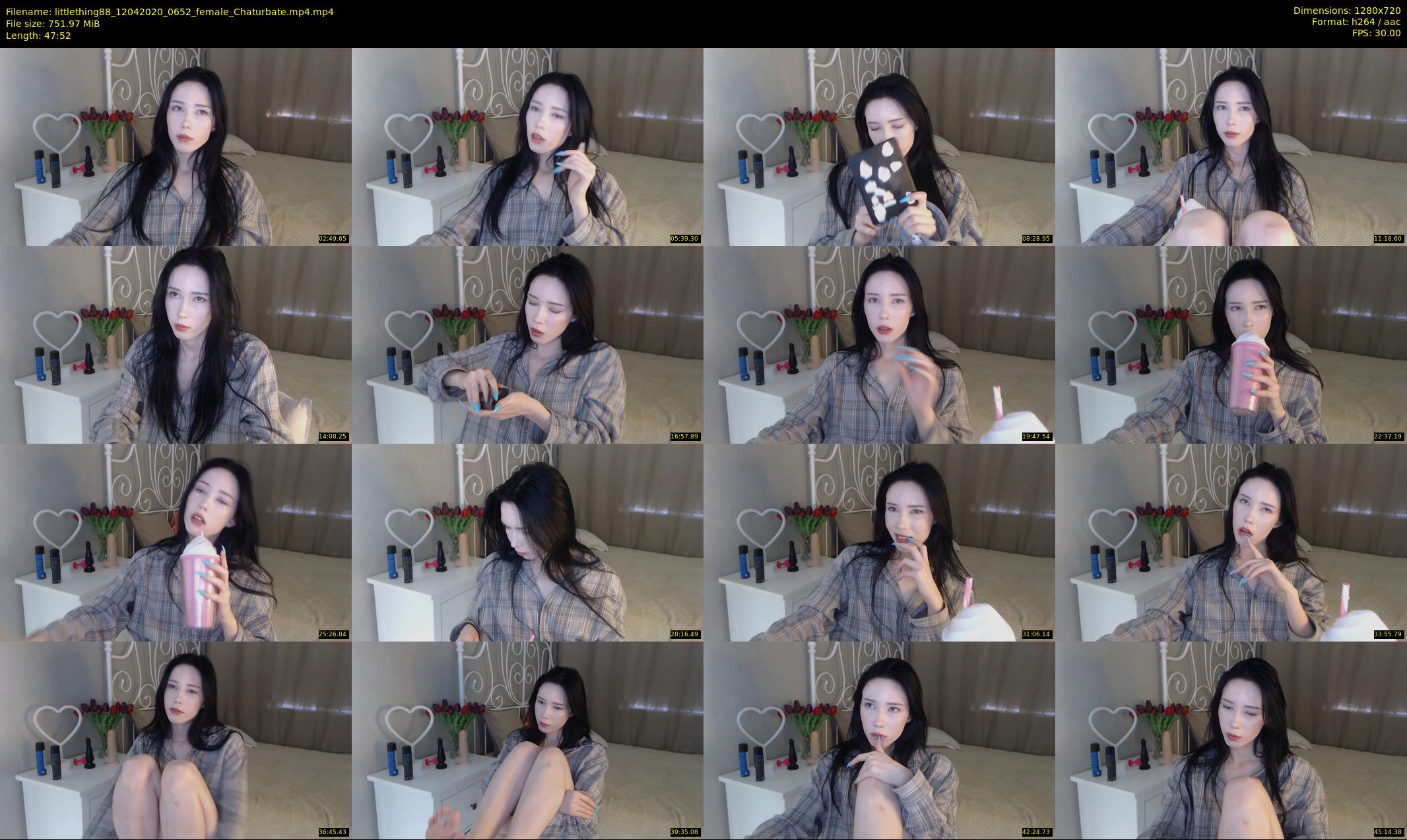 littlething88 — 48 minute Chaturbate female cam show recording, 720p, Apr 12, 2020