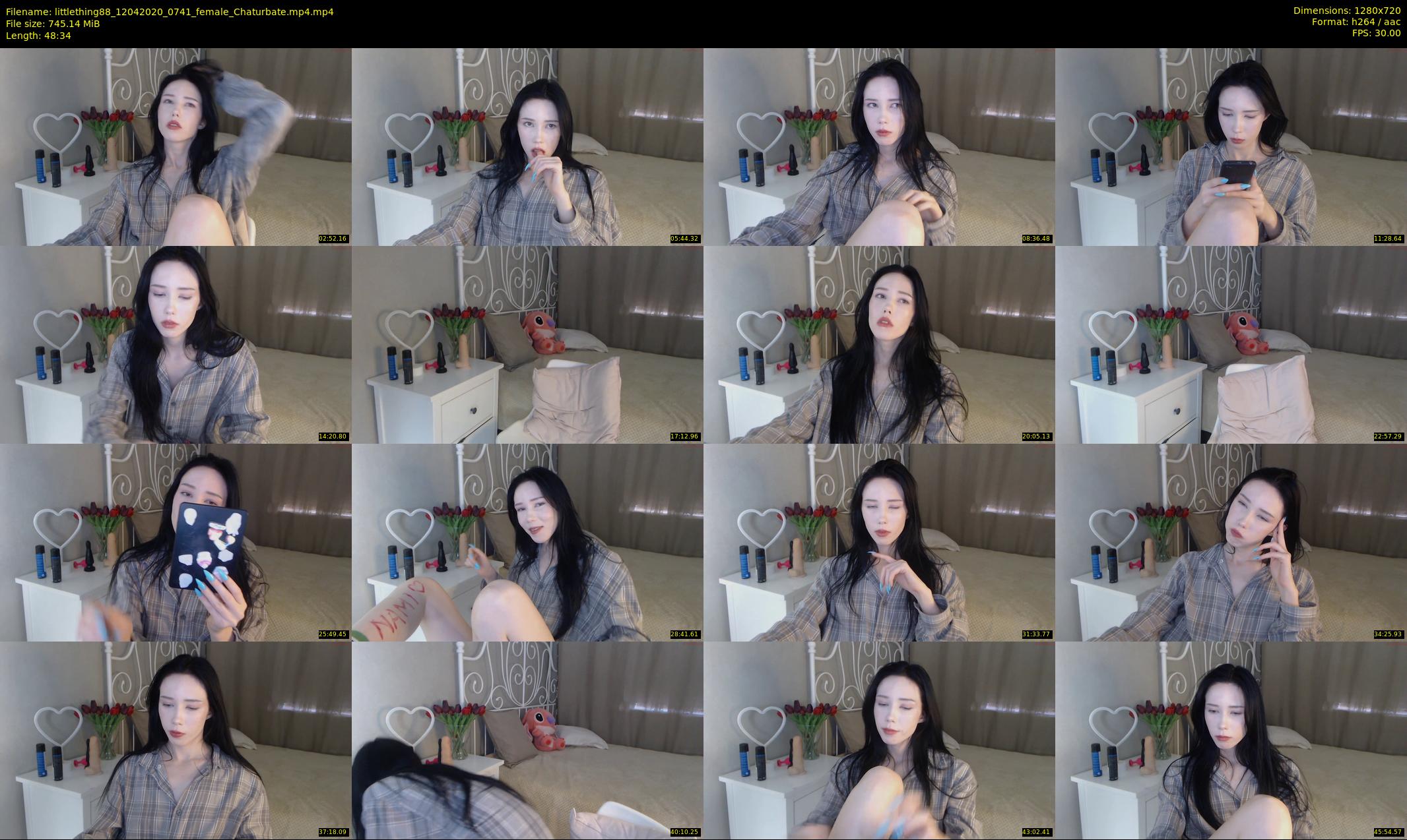 littlething88 — 49 minute Chaturbate female cam show recording, 720p, Apr 12, 2020