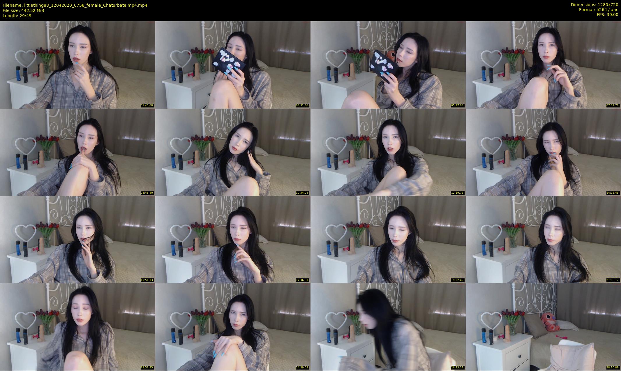 littlething88 — 30 minute Chaturbate female cam show recording, 720p, Apr 12, 2020