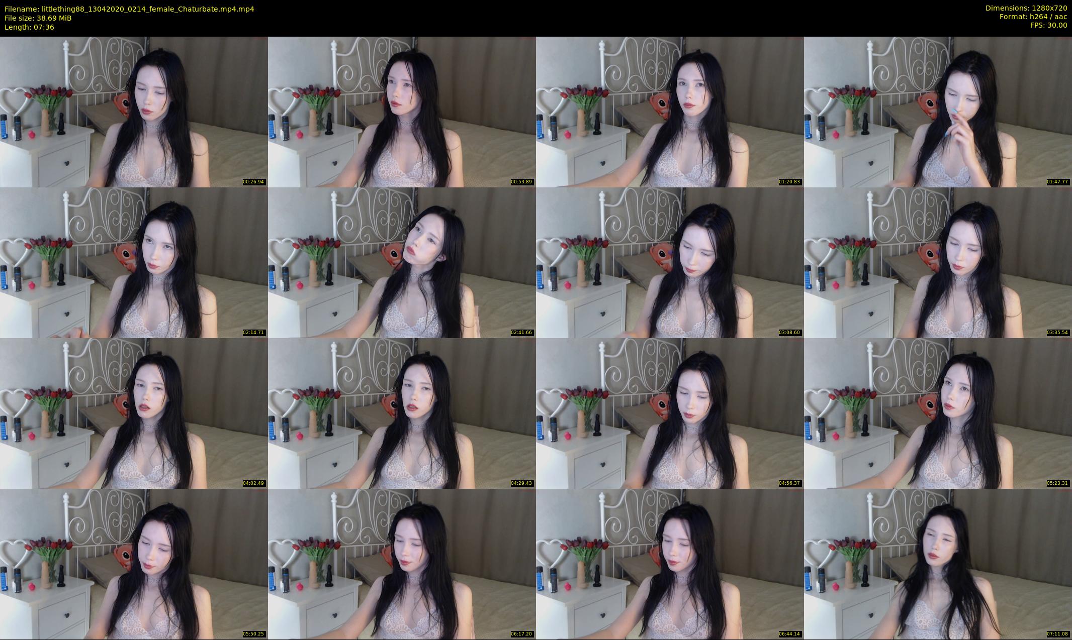 littlething88 — 8 minute Chaturbate female cam show recording, 720p, Apr 13, 2020