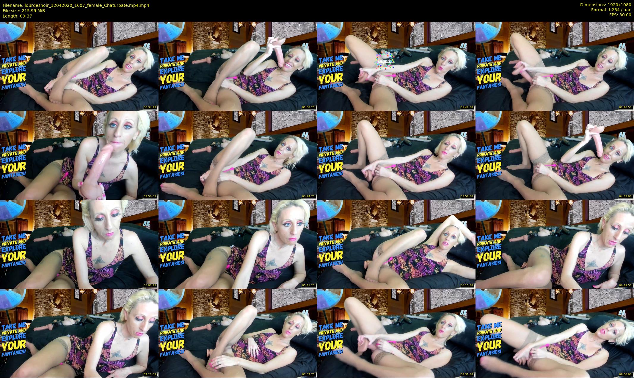 lourdesnoir — 10 minute Chaturbate female cam show recording, 1080p, Apr 12, 2020