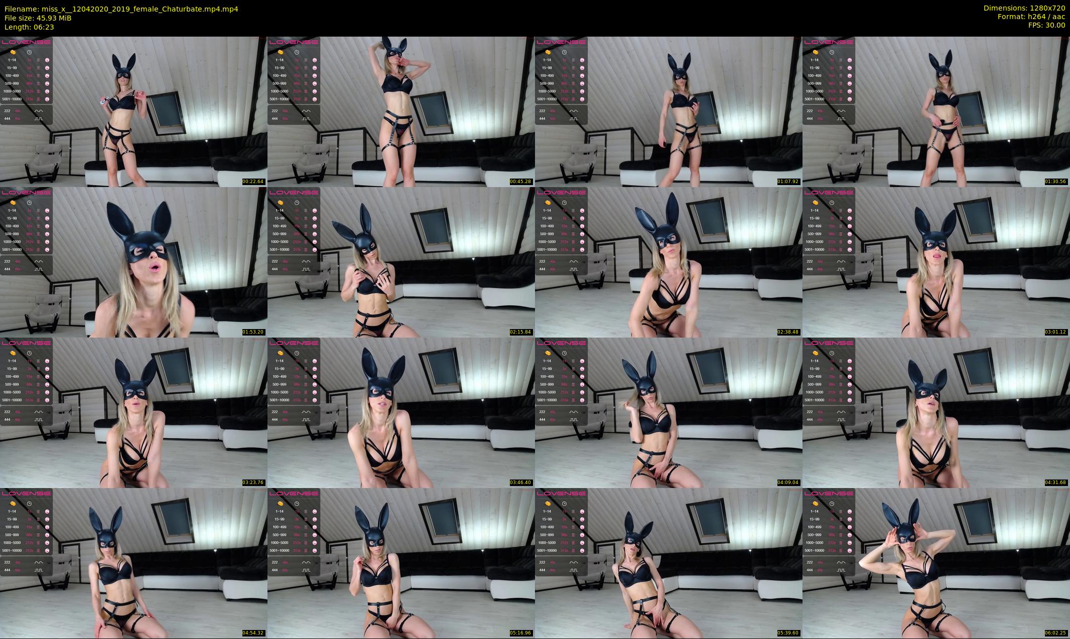 miss_x_ — 7 minute Chaturbate female cam show recording, 720p, Apr 12, 2020