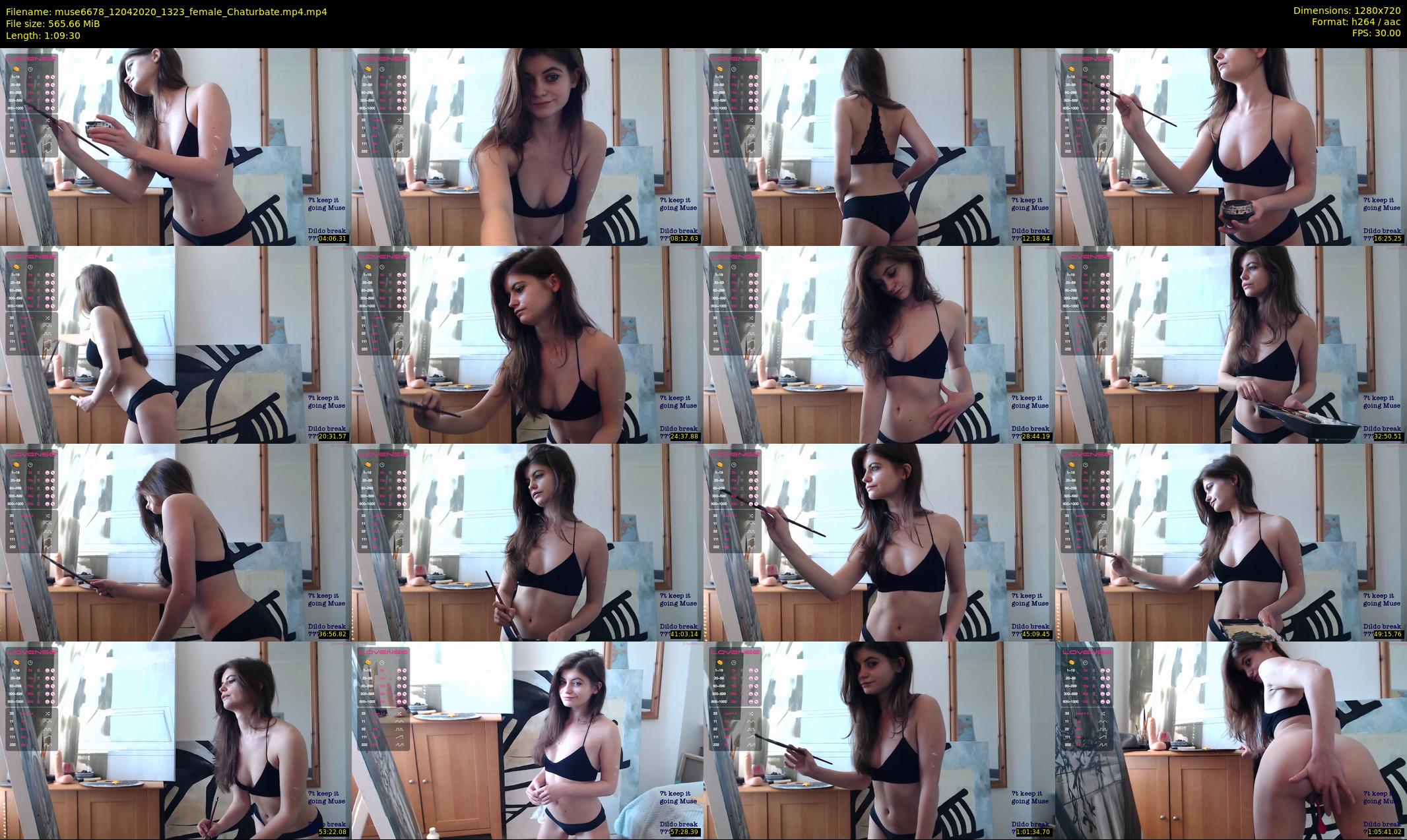 muse6678 — 70 minute Chaturbate female cam show recording, 720p, Apr 12, 2020