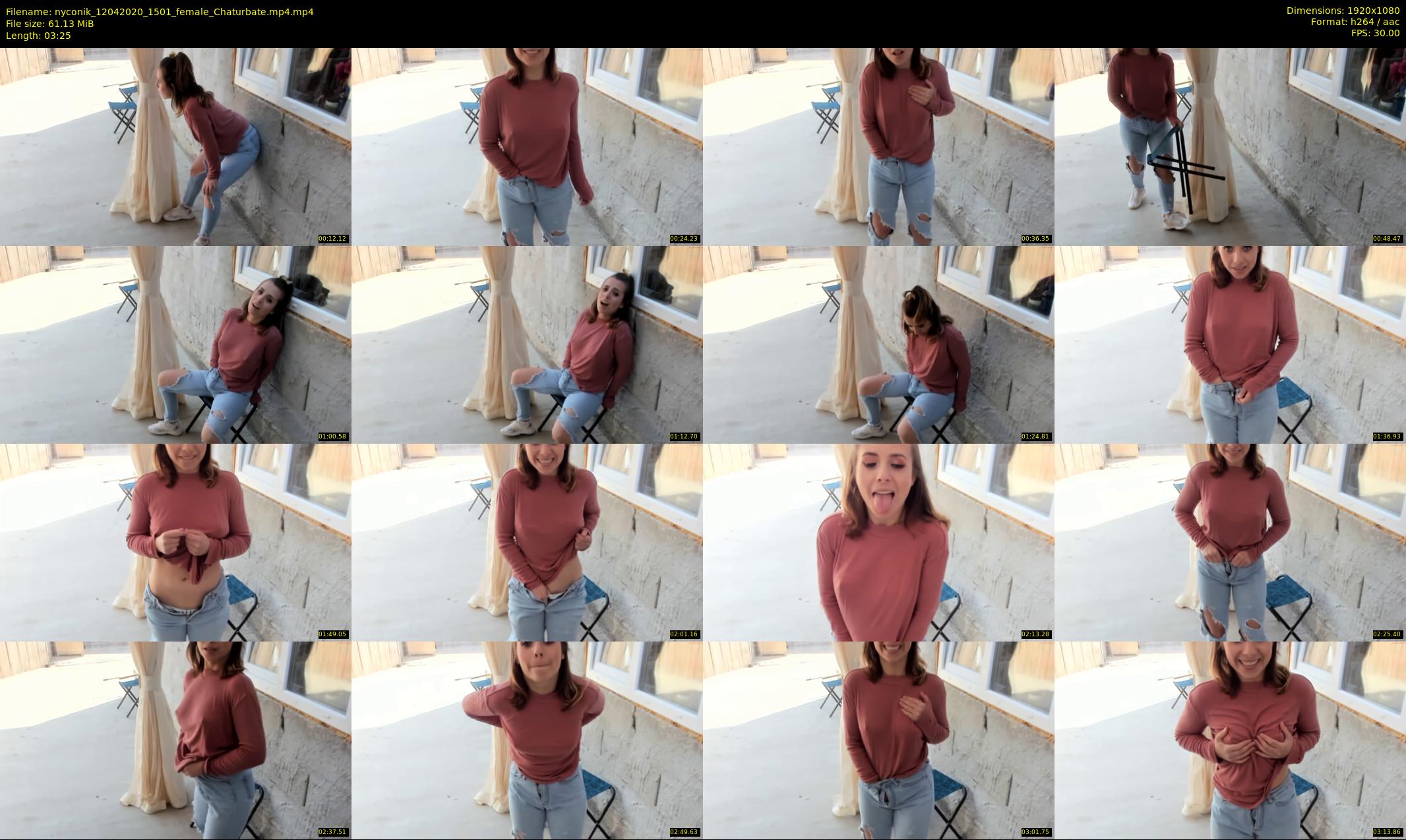nyconik — 4 minute Chaturbate female cam show recording, 1080p, Apr 12, 2020