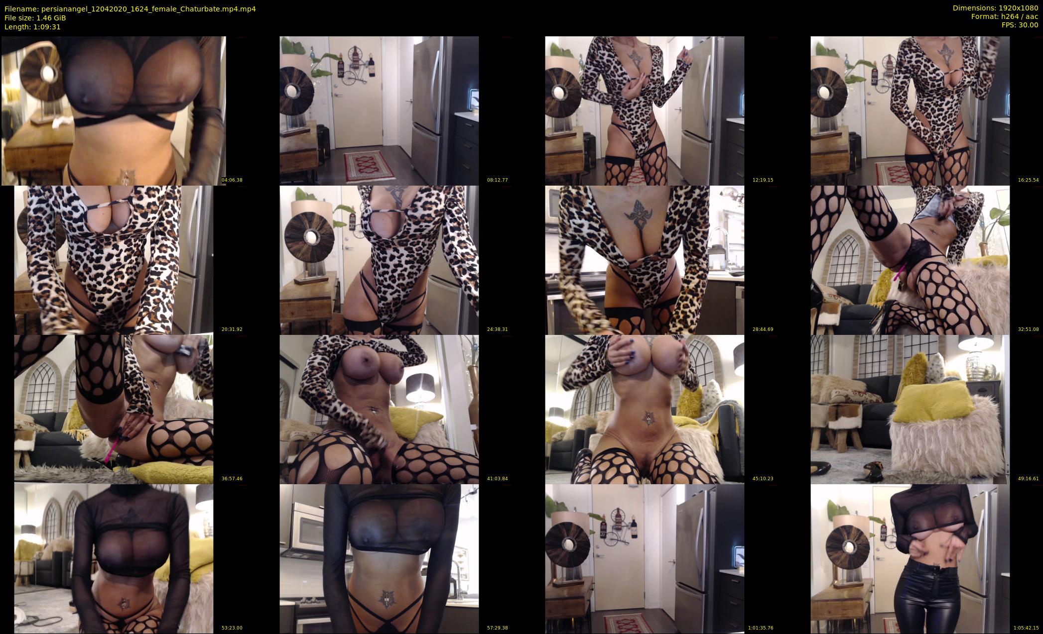 persianangel — 70 minute Chaturbate female cam show recording, 1080p, Apr 12, 2020