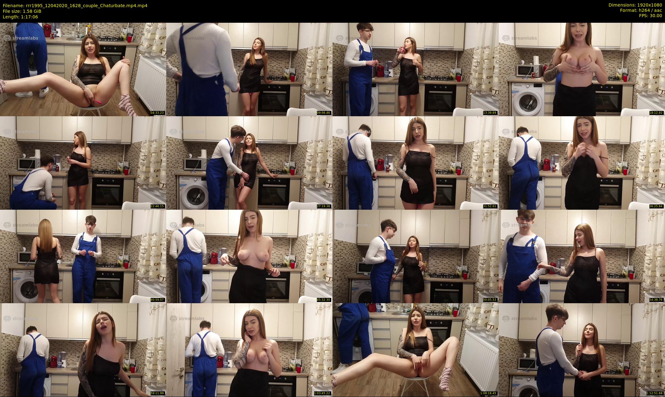 rrr1995 — 78 minute Chaturbate couple cam show recording, 1080p, Apr 12, 2020
