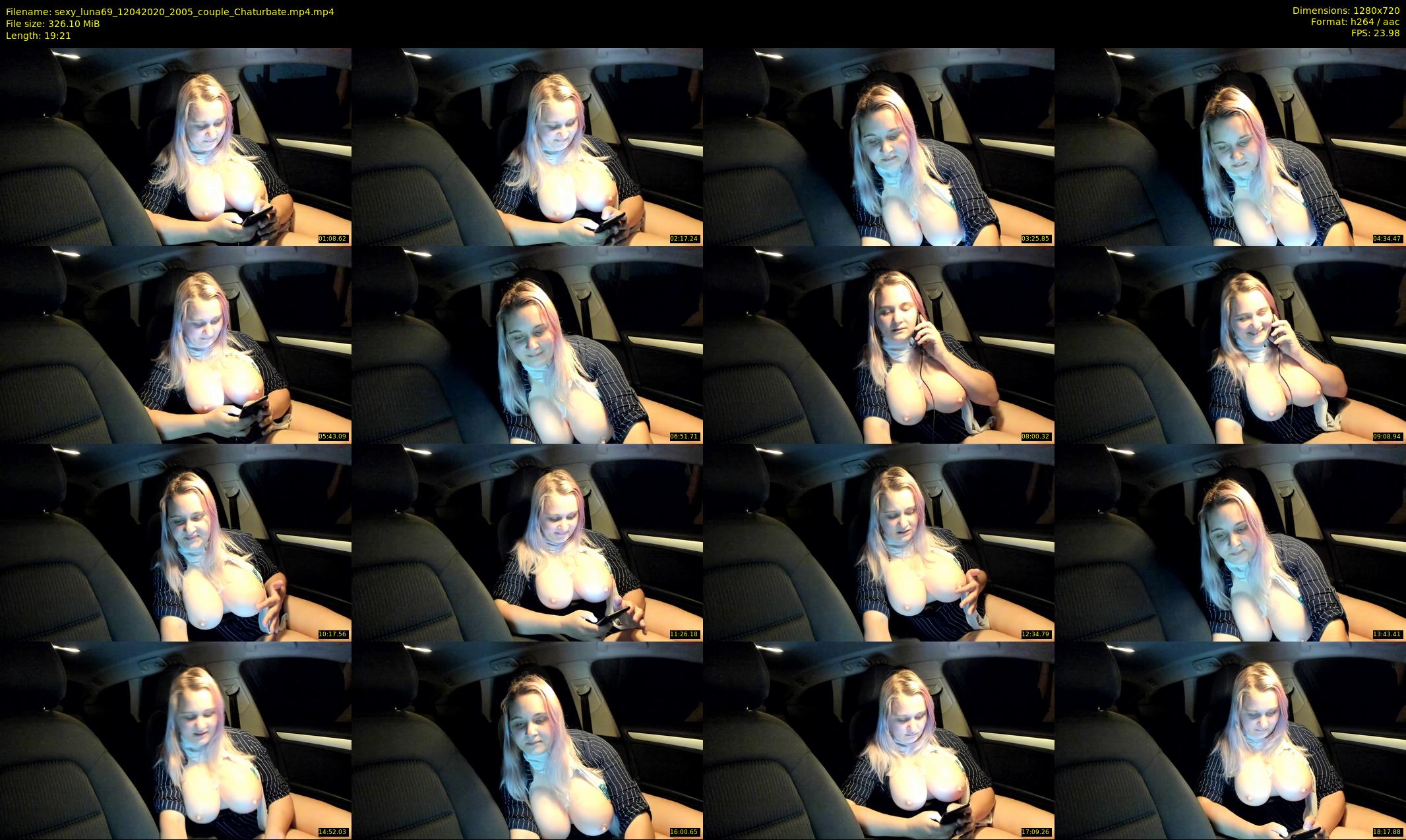 sexy_luna69 — 20 minute Chaturbate couple cam show recording, 720p, Apr 12, 2020