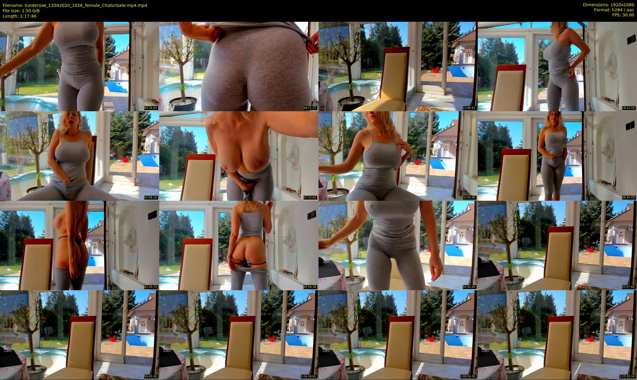 tunderose — 78 minute Chaturbate female cam show recording, 1080p, Apr 12, 2020