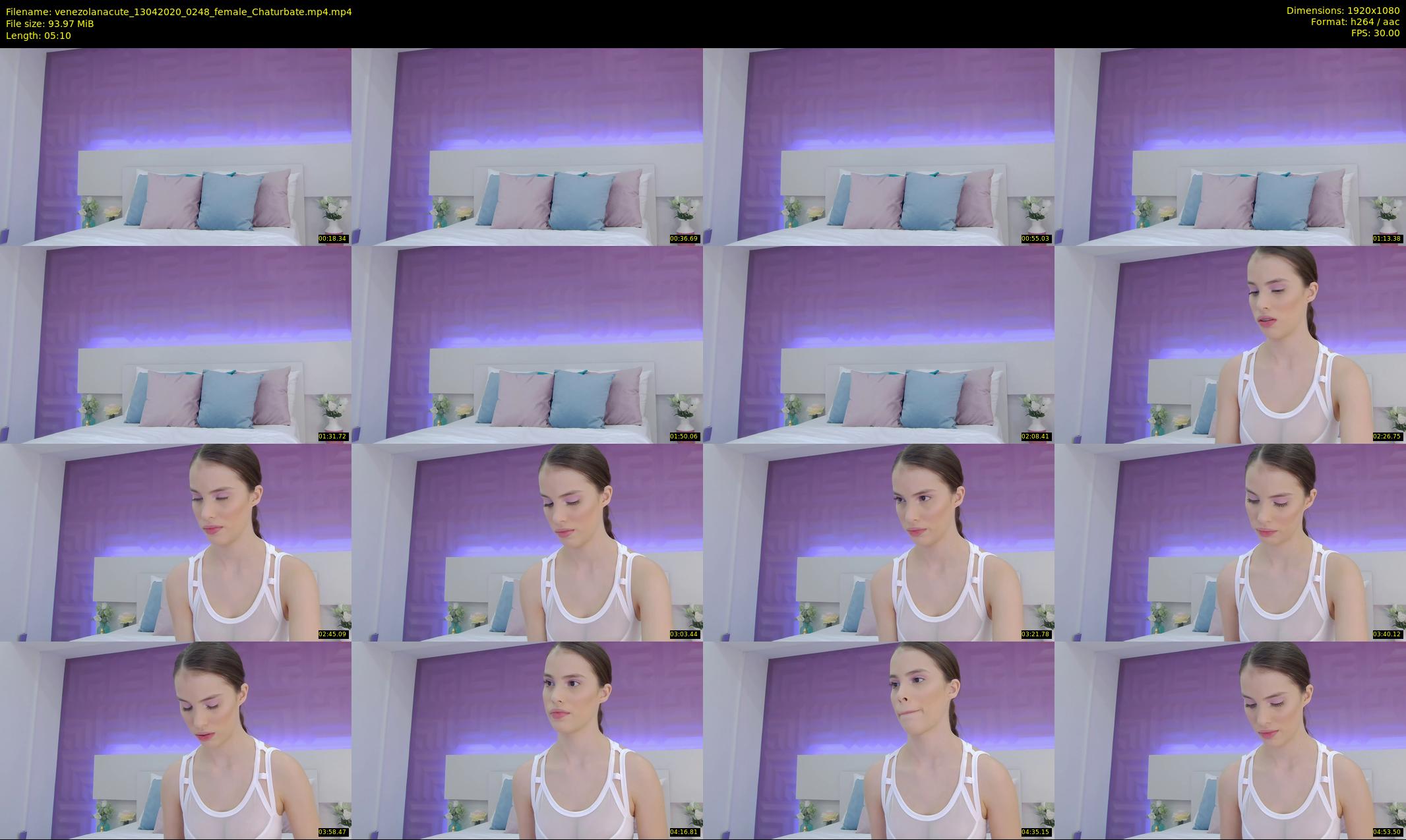 venezolanacute — 6 minute Chaturbate female cam show recording, 1080p, Apr 13, 2020