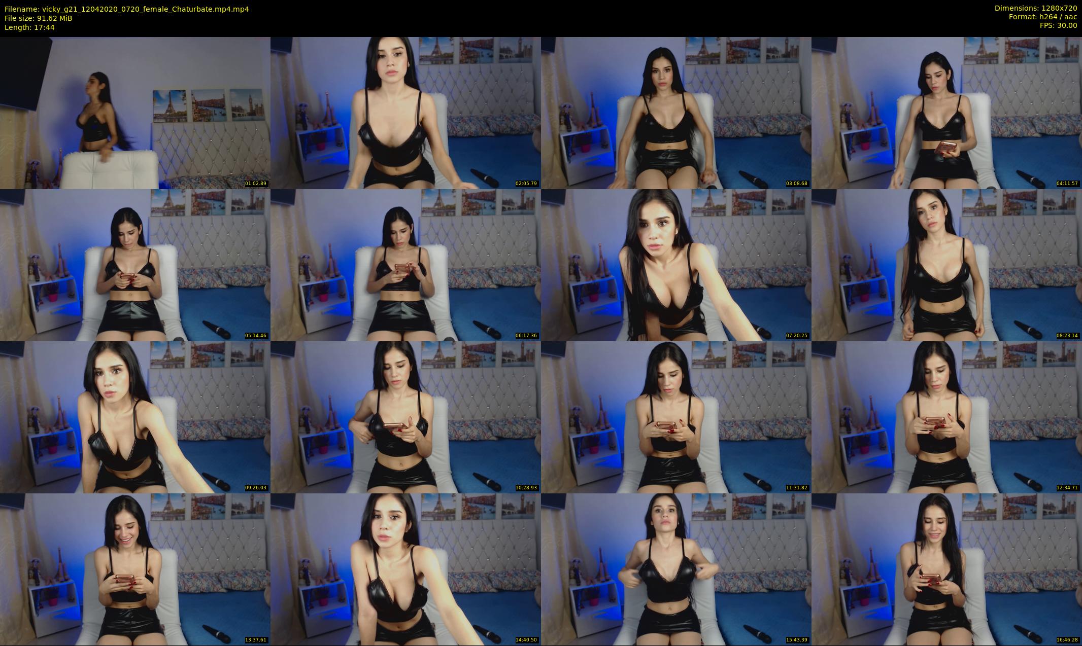 vicky_g21 — 18 minute Chaturbate female cam show recording, 720p, Apr 12, 2020