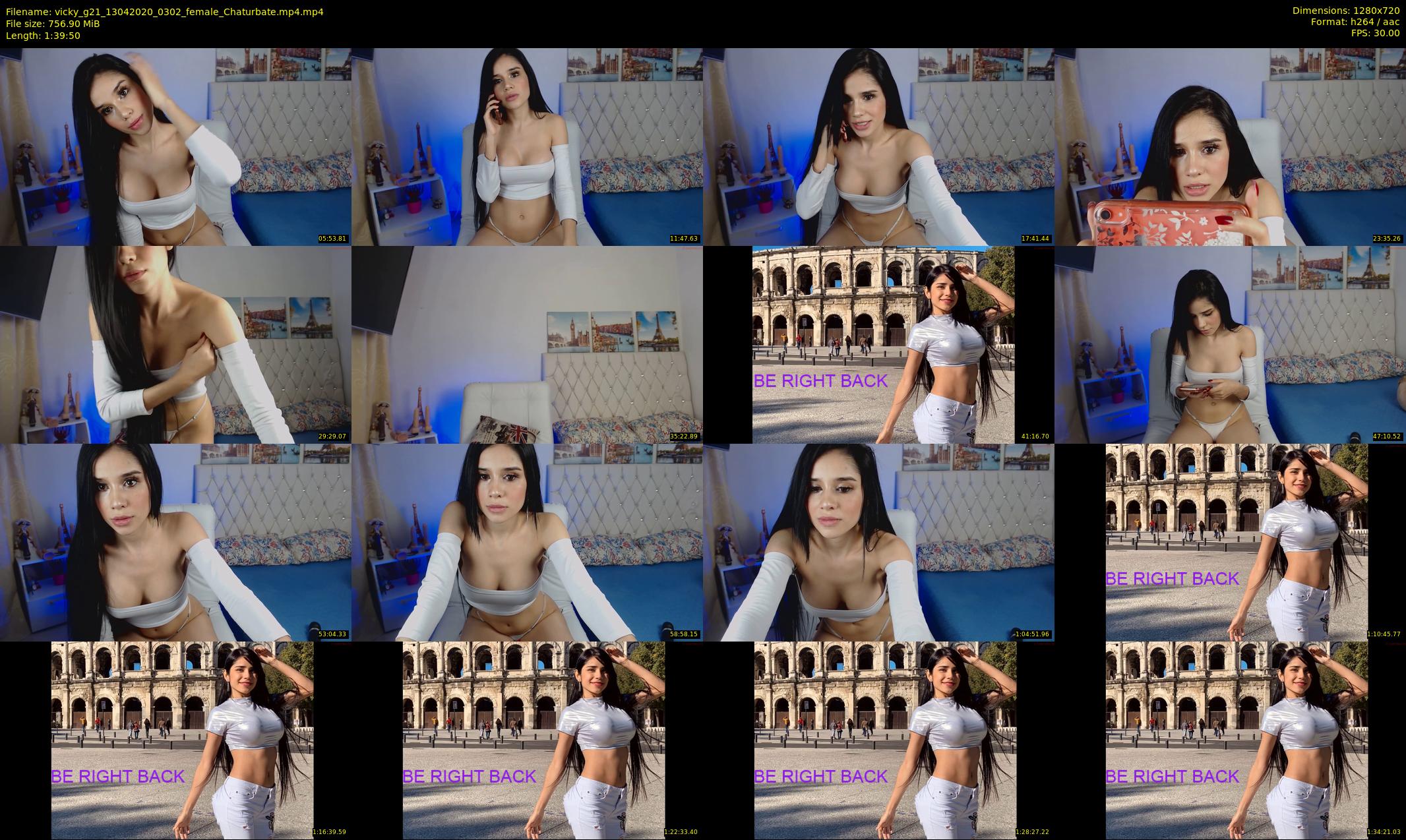 vicky_g21 — 100 minute Chaturbate female cam show recording, 720p, Apr 13, 2020