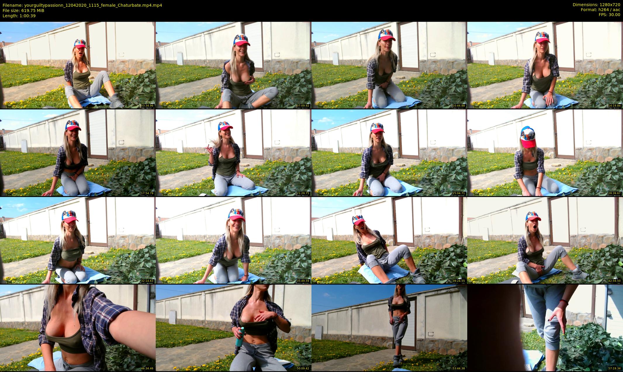 yourguiltypassionn — 61 minute Chaturbate female cam show recording, 720p, Apr 12, 2020