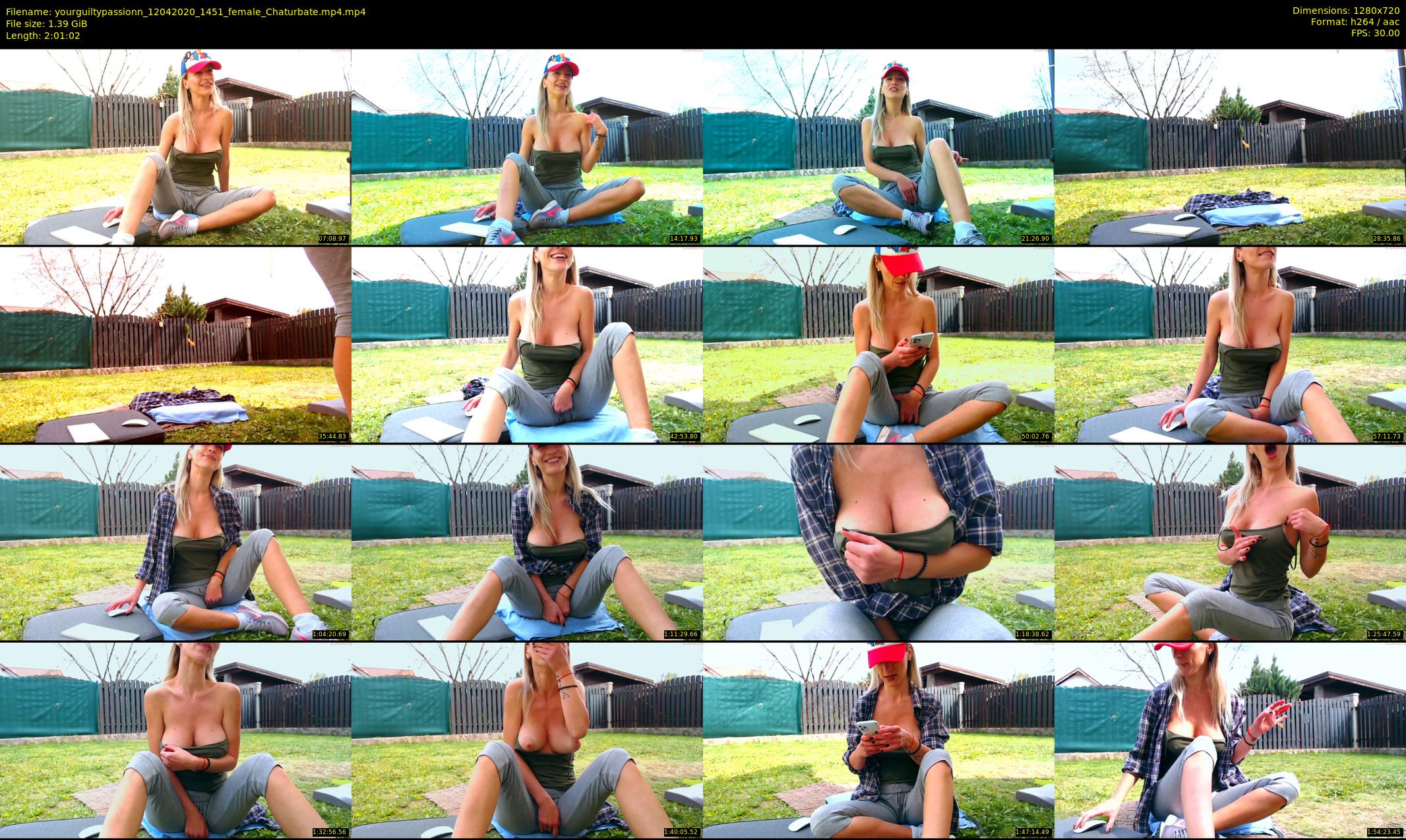 yourguiltypassionn — 122 minute Chaturbate female cam show recording, 720p, Apr 12, 2020