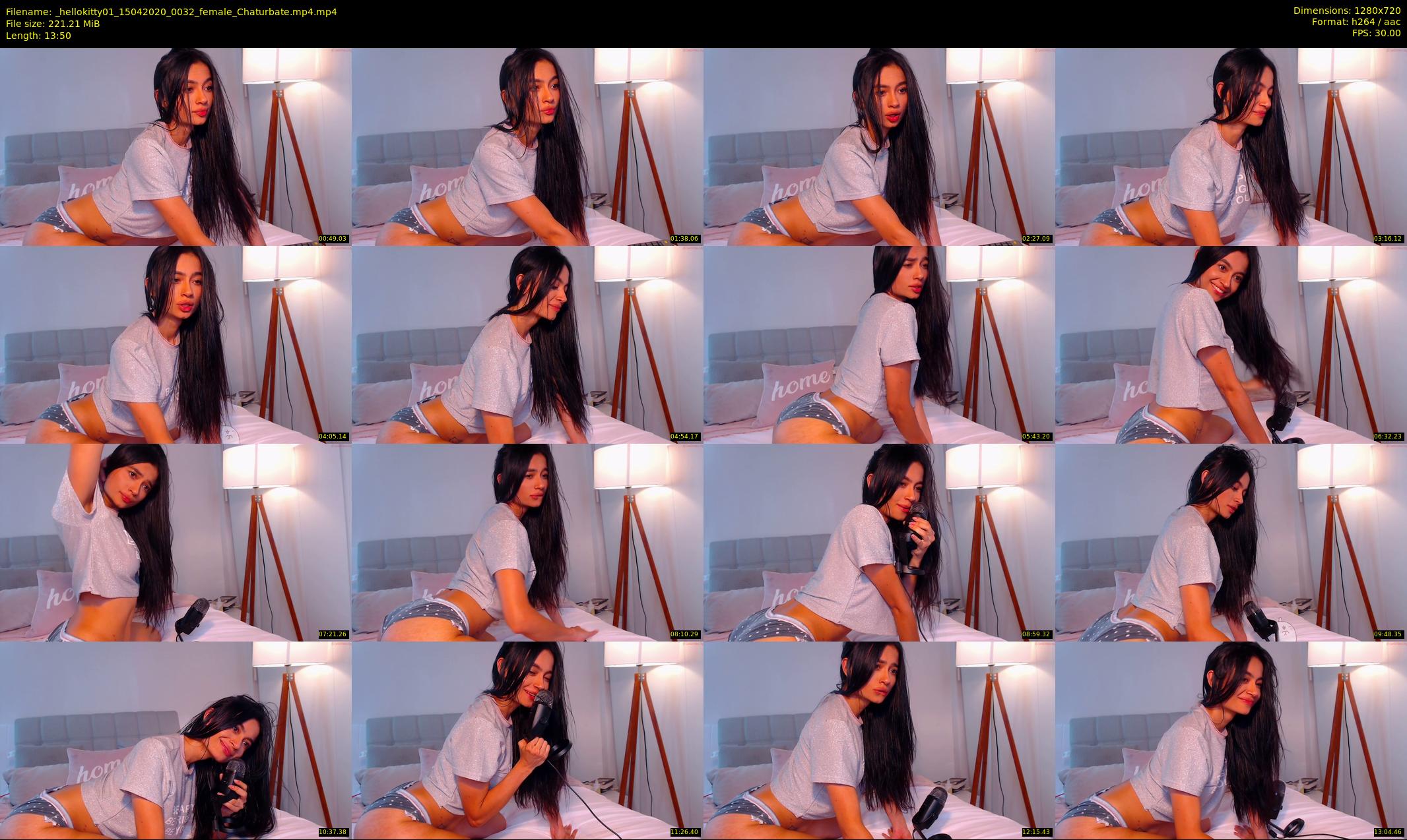 _hellokitty01 — 14 minute Chaturbate female cam show recording, 720p, Apr 15, 2020